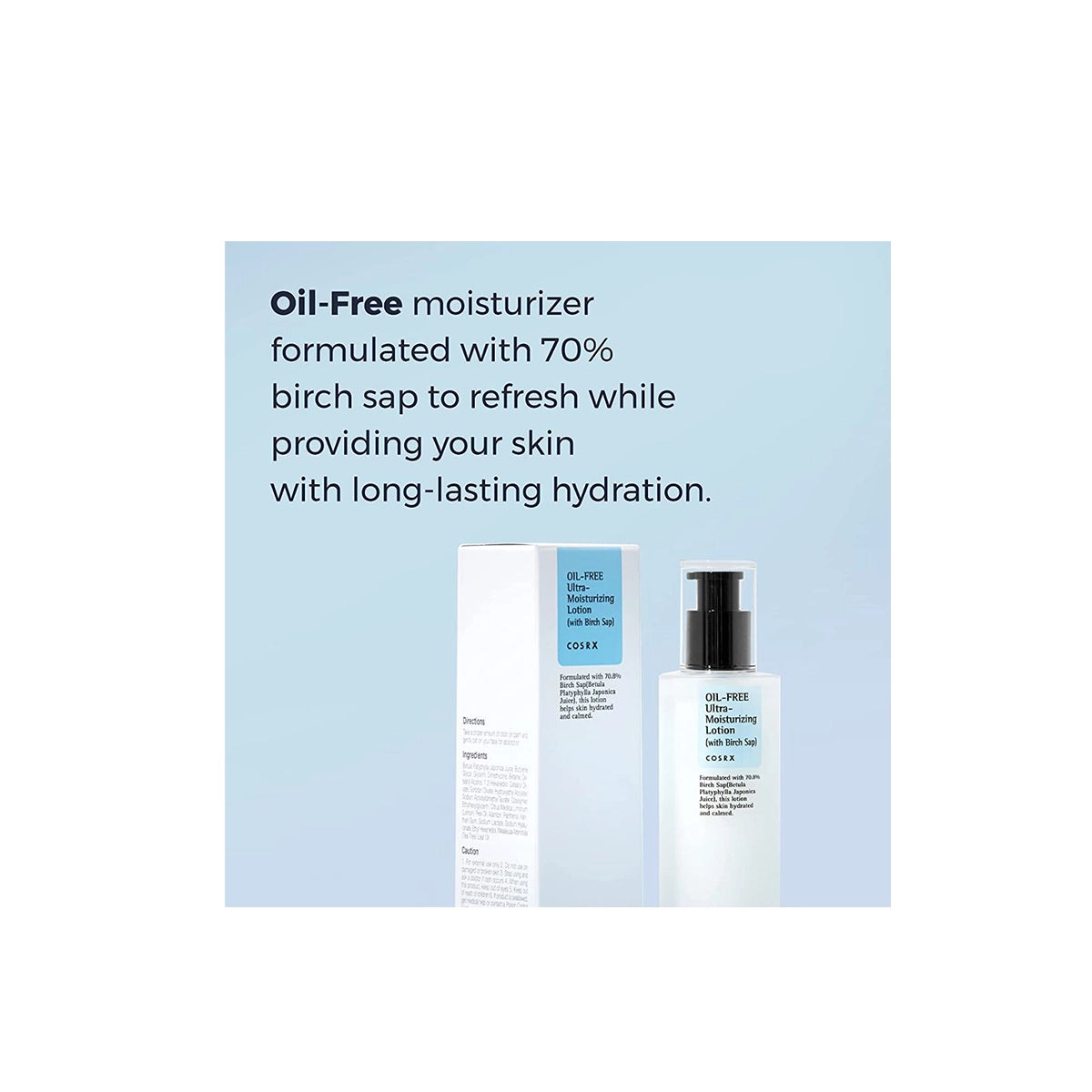 COSRX OIL FREE MOISTURIZING LOTION 100ML