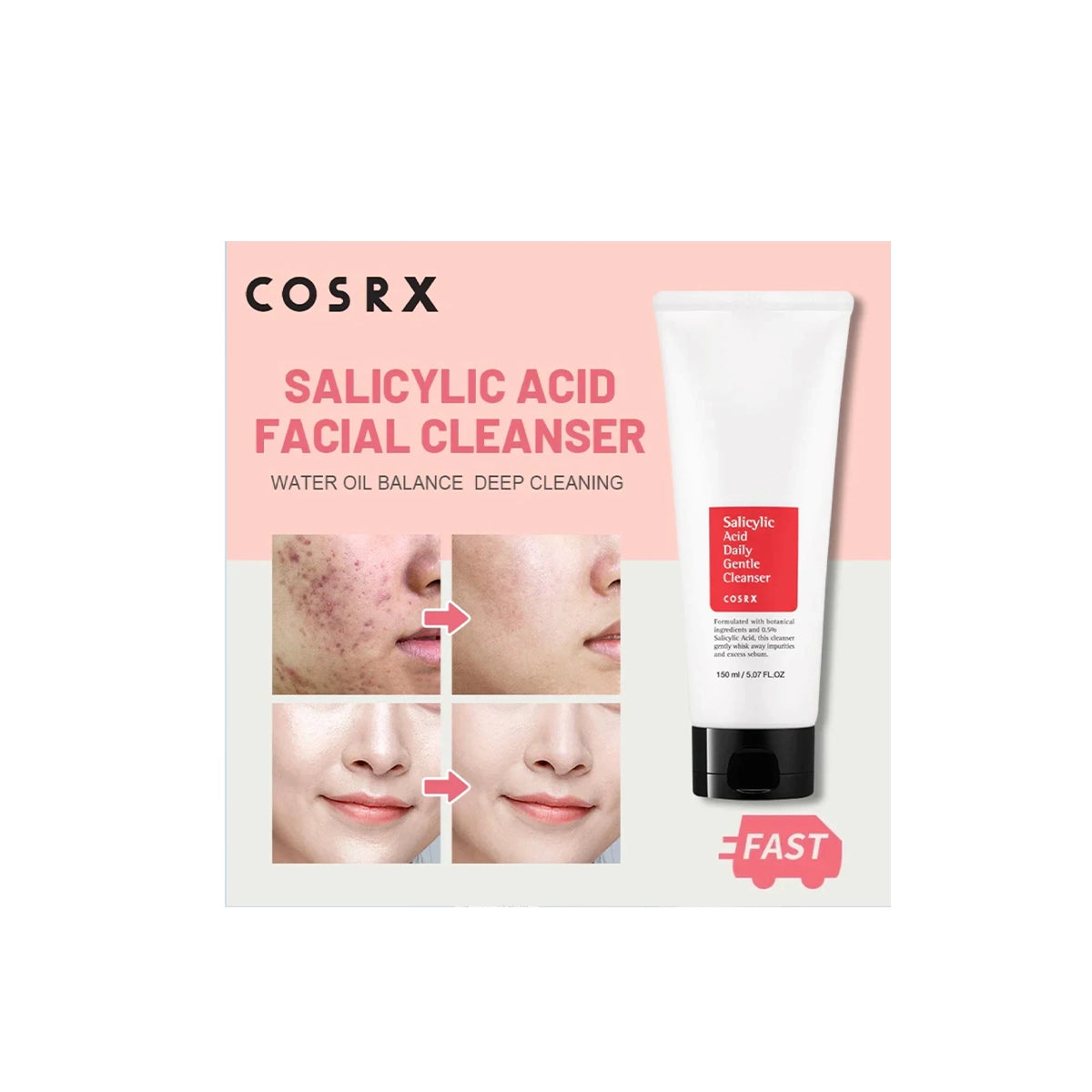 COSRX SALICYLIC ACID DAILY CLEANSER 150ML