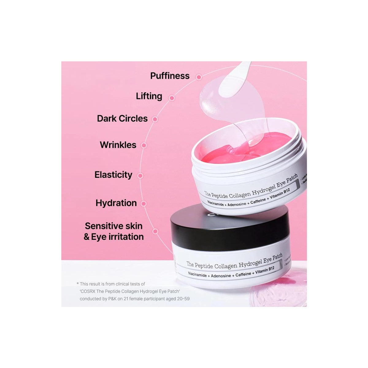COSRX THE PEPTIDE COLLAGEN HYDROGEL EYE PATCH 85GM