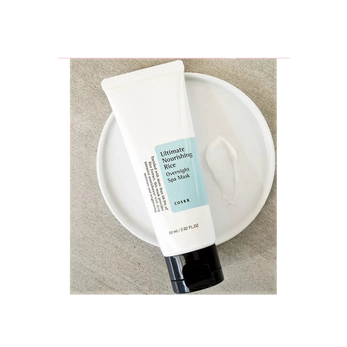 COSRX ULTIMATE NOURISHING RICE OVERNIGHT SPA MASK 60ML