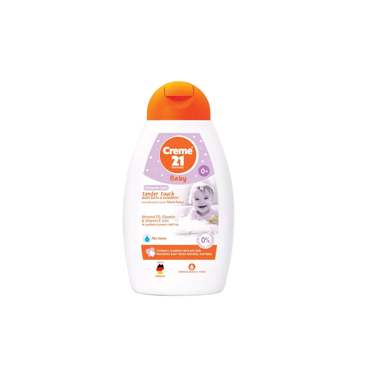 CREME 21 BABY TENDER TOUCH BATH SHAMPOO 250ML