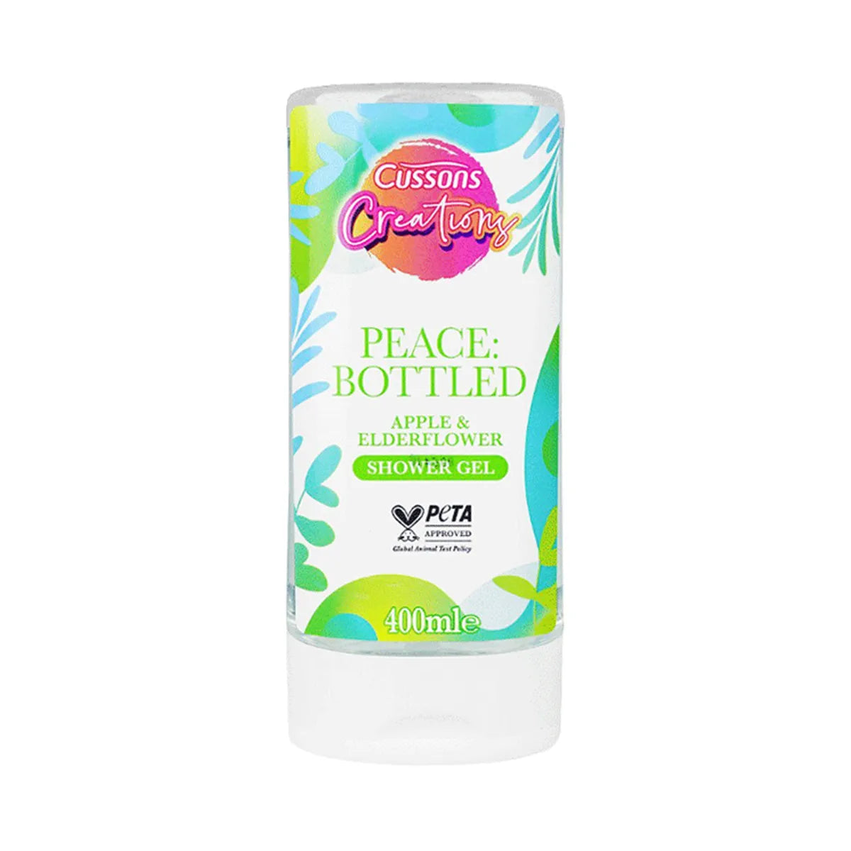 CUSSONS SHOWER GEL 400ML PEACE BOTTLED