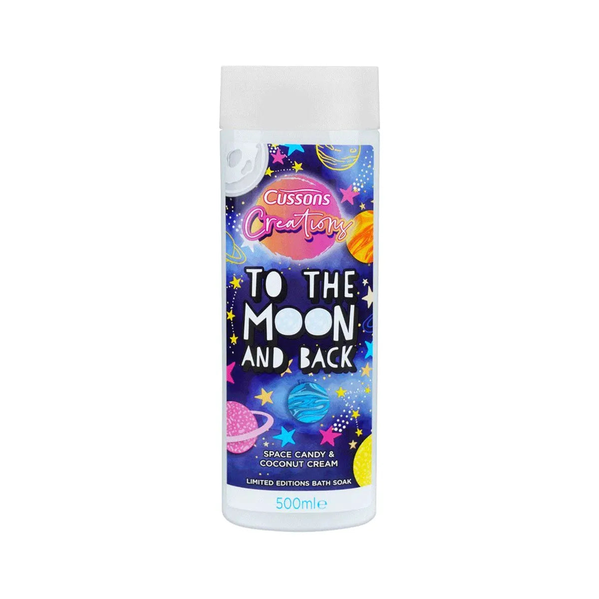 CUSSONS BATH SOAK 500ML CANDY AND COCONUT CREAM