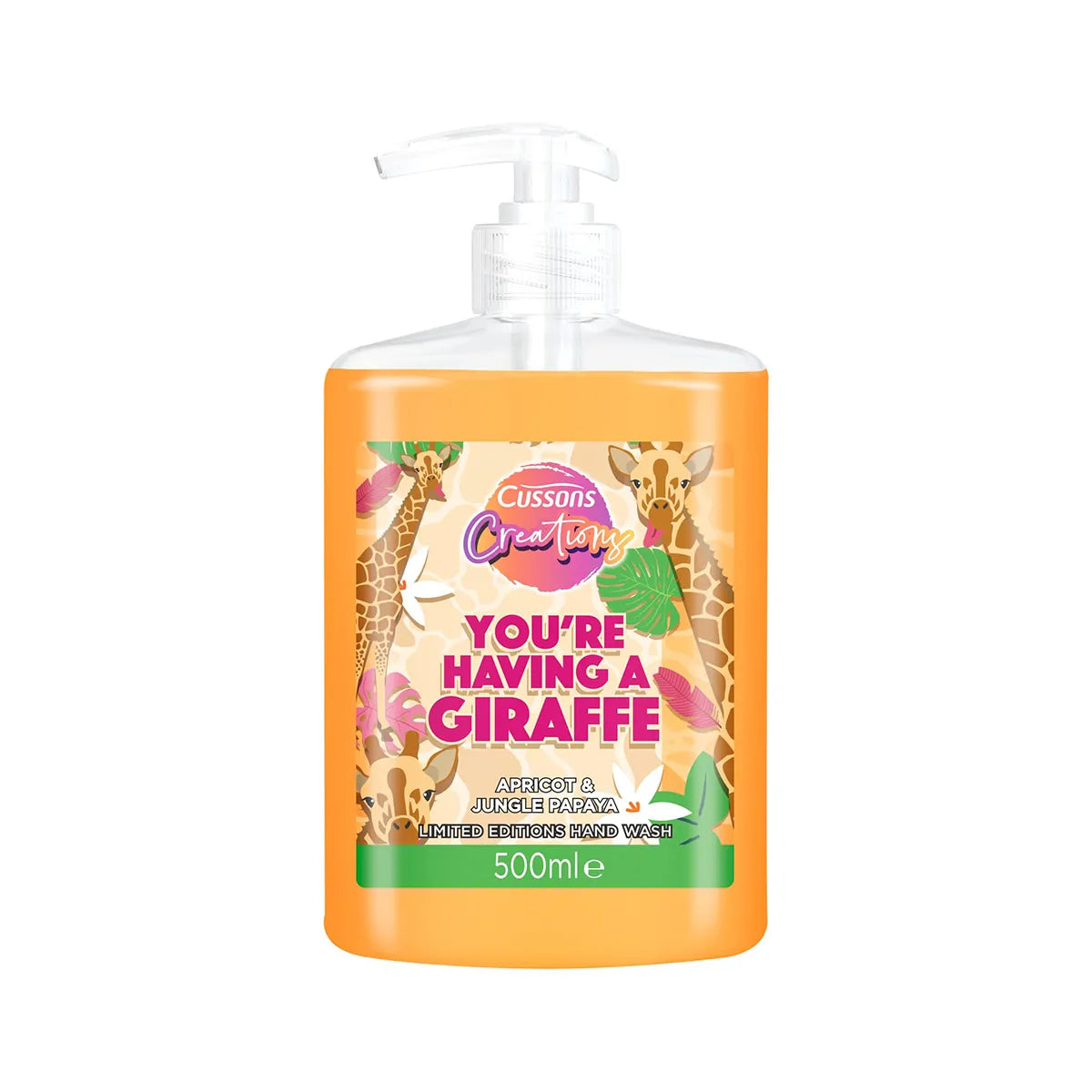 CUSSONS HAND WASH 500ML APRICOT