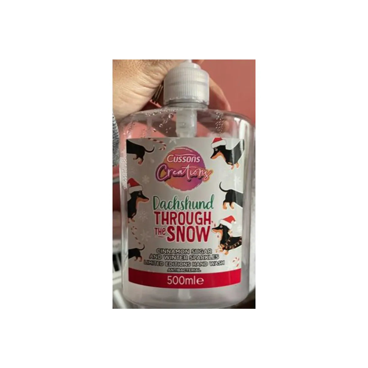 CUSSONS HAND WASH 500ML CINNAMON SUGAR