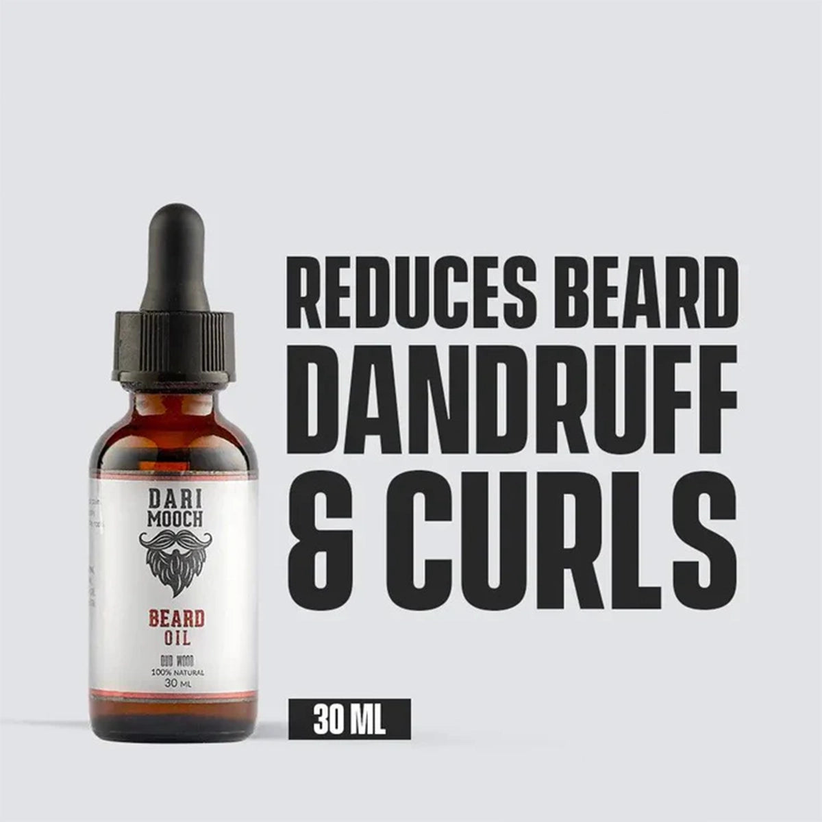 DARI MOOCH BEARD OIL 30ML OUD WOOD