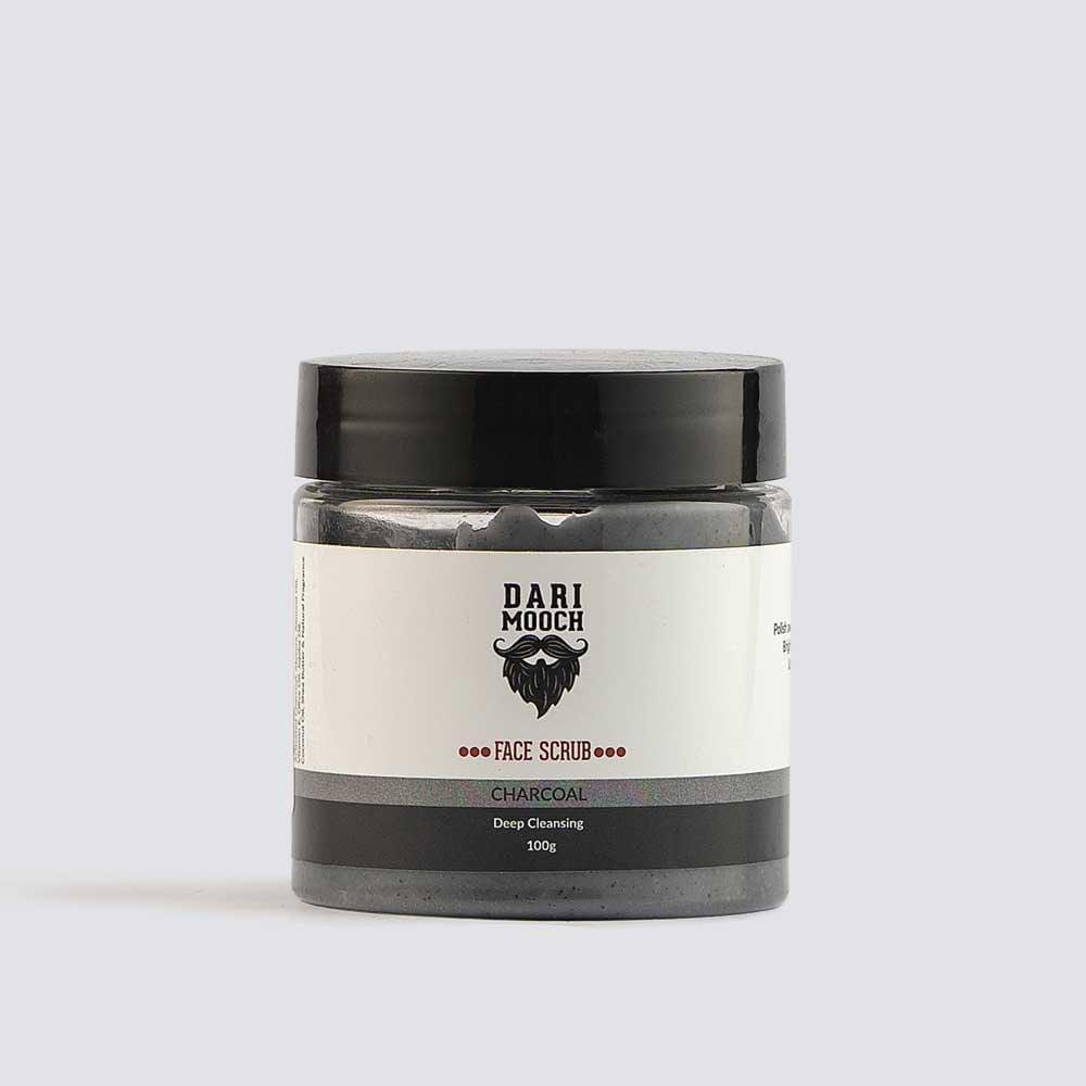 DARI MOOCH FACE SCRUB 100G CHARCOAL