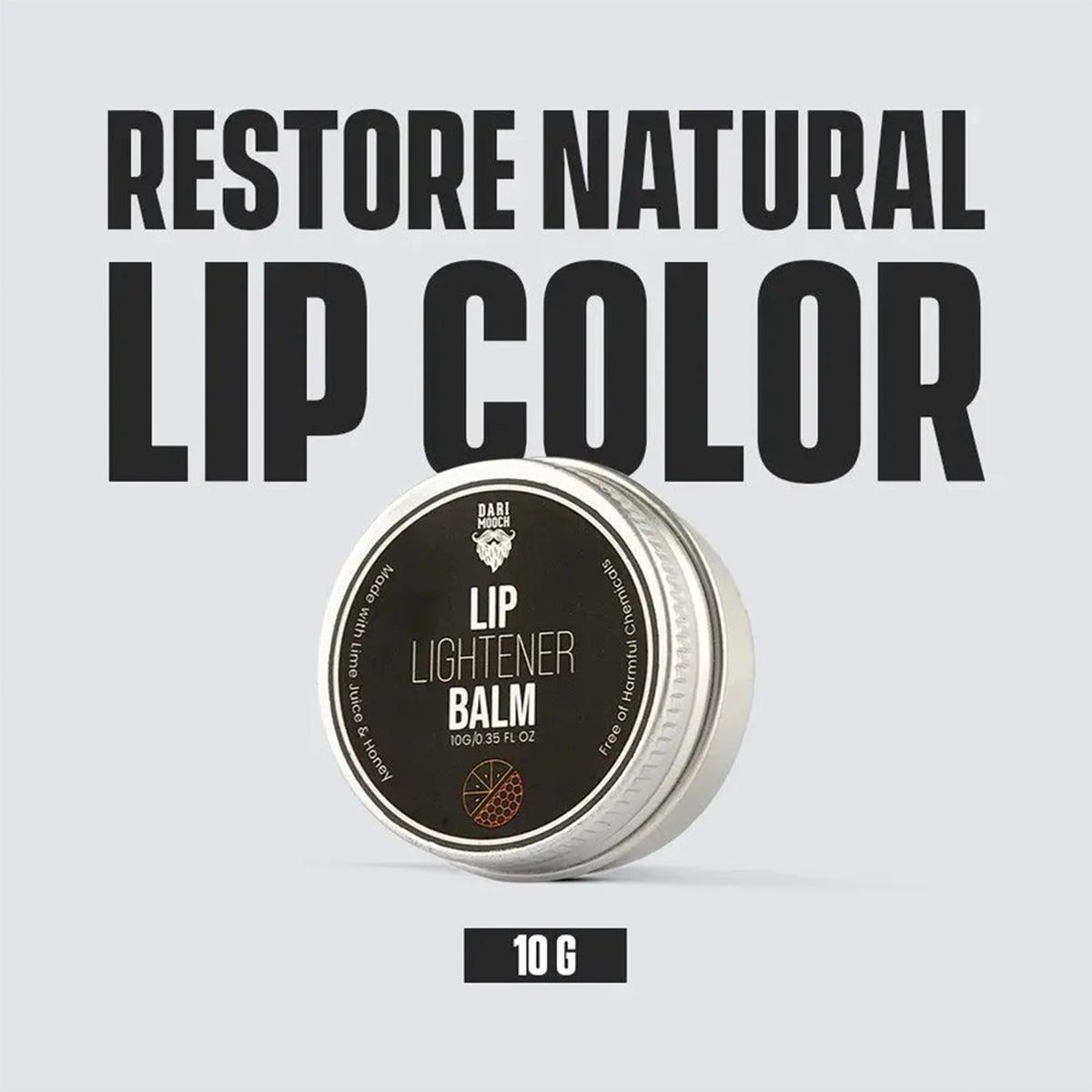 DARI MOOCH LIP LIGHTENER BALM 10G NATURAL