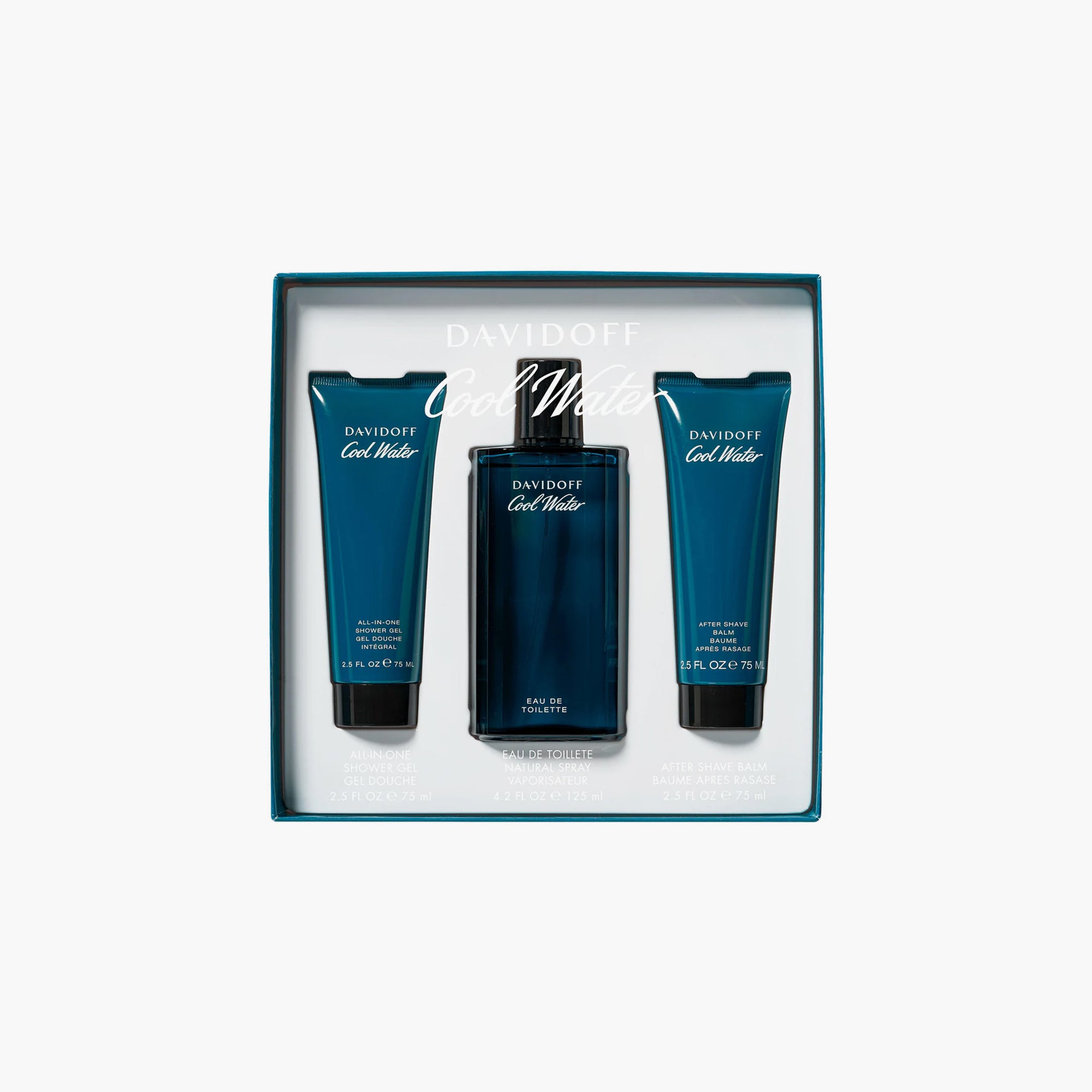 DAVIDOFF COOL WATER MEN GIFT SET 3PIECE