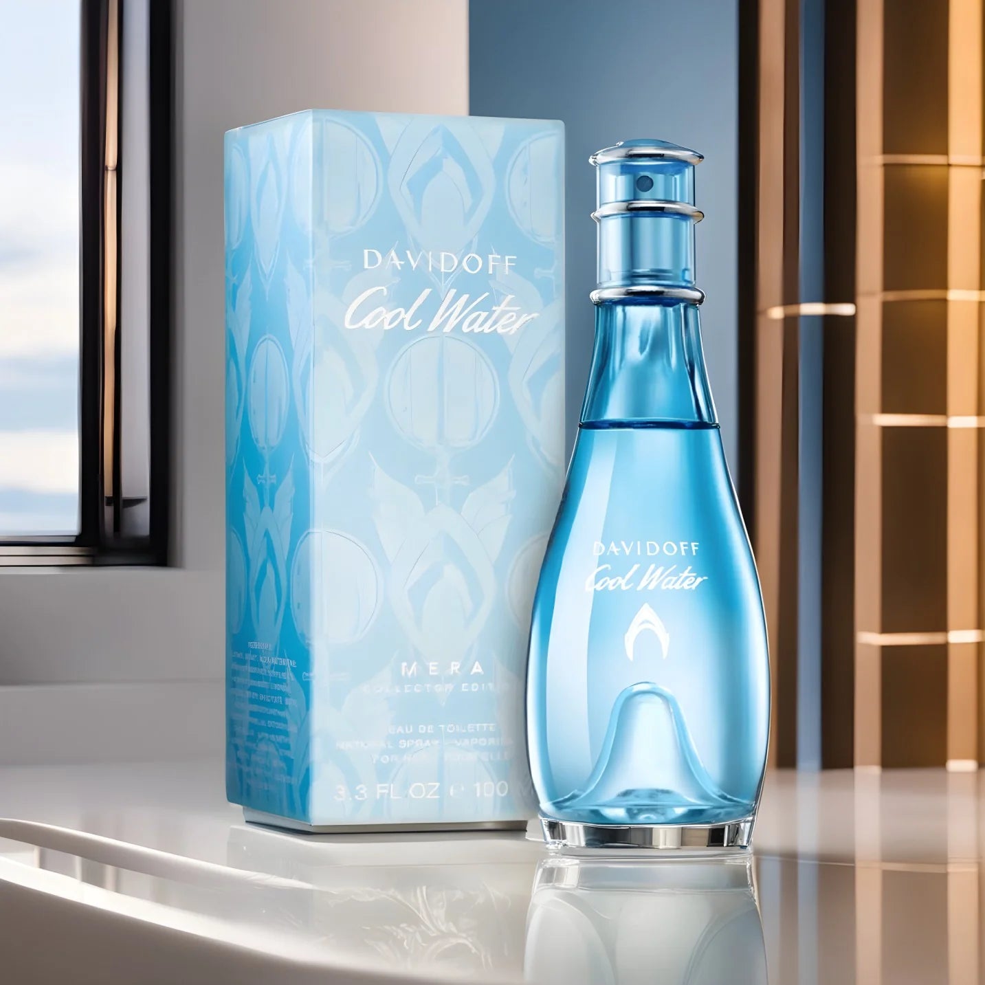 DAVIDOFF COOL WATER MERA COLLECTION WOMEN EDT 100ML–