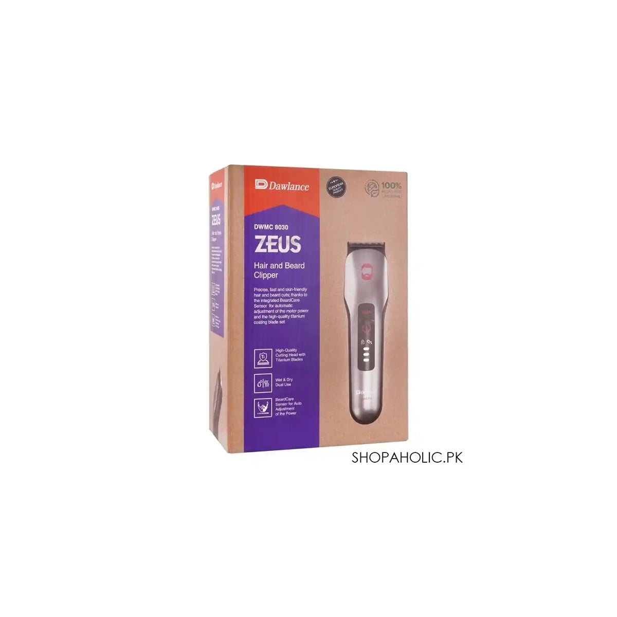 DAWLANCE ZEUS HAIR BEARD CLIPPER 8030