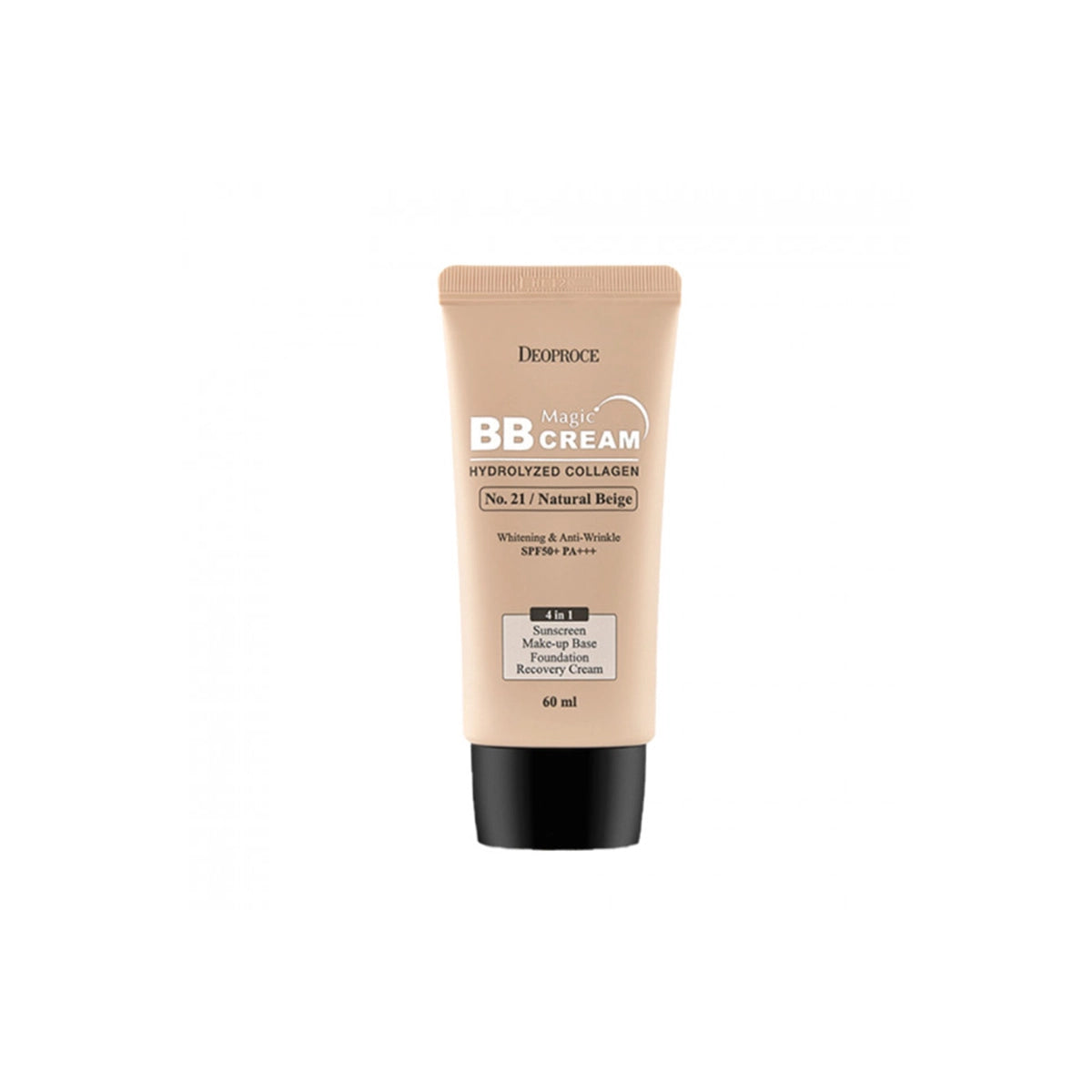 DEOPROCE BB BREAM MAGIC 4IN1 SPF50+ NO 21 NATURAL BEIGE 60ML