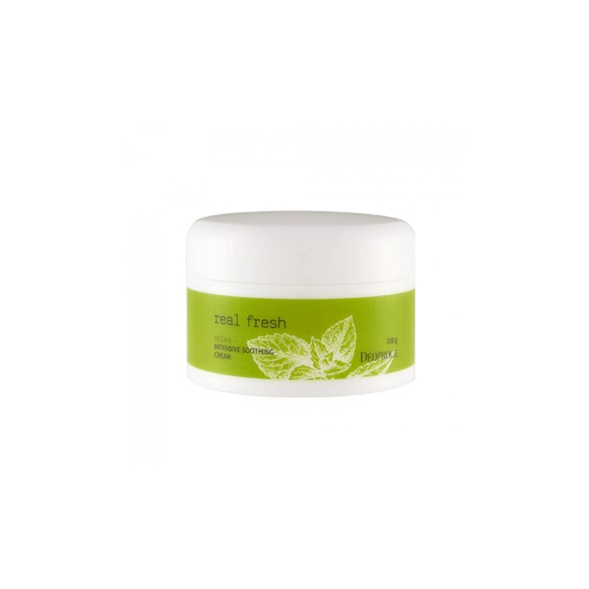 DEOPROCE REAL FRESH VEGAN INTENSIVE SOOTHING CREAM 100G