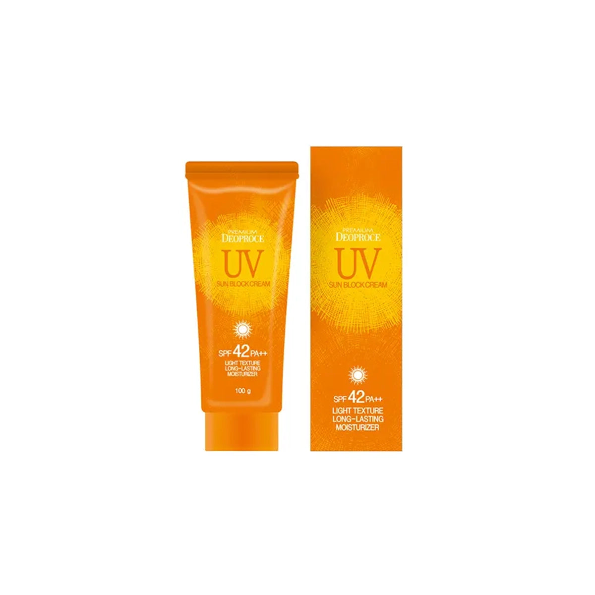 DEOPROCE UV SUNBLOCK CREAM SPF42+ 100G
