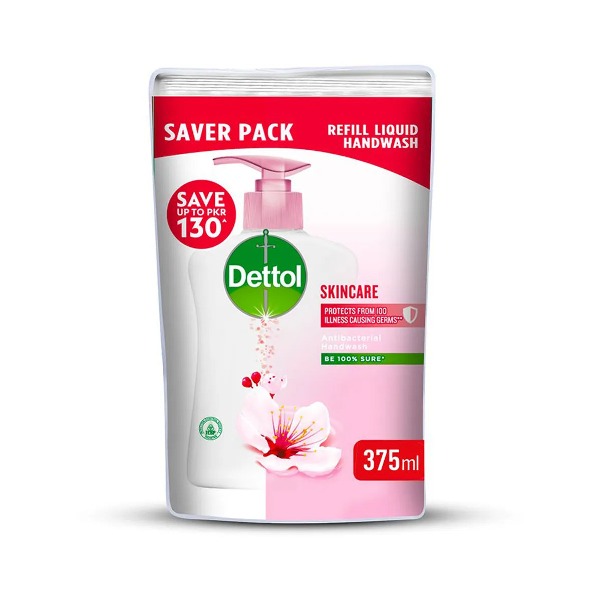 DETTOL PAK HAND WASH 375ML SKINCARE