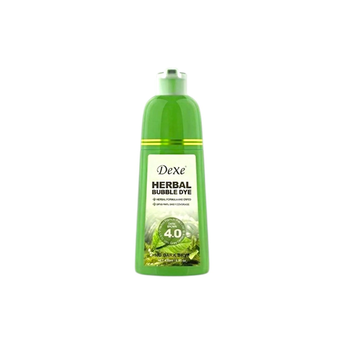 DEXE HERBAL BUBBLE DYE 420ML DARK BROWN 4.0