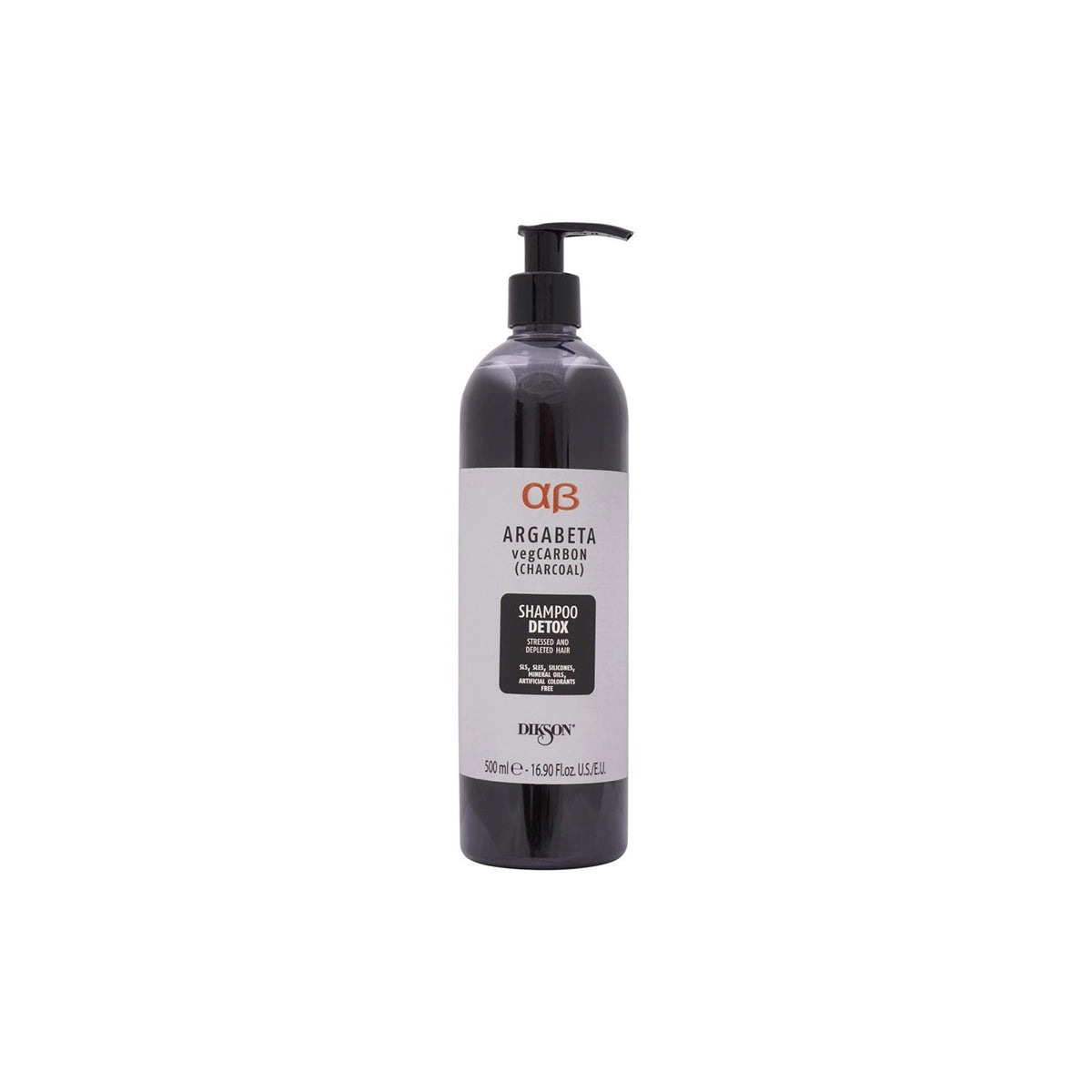 DIKSON ARGABETA SHAMPOO 0500ML CHARCOAL DETOX