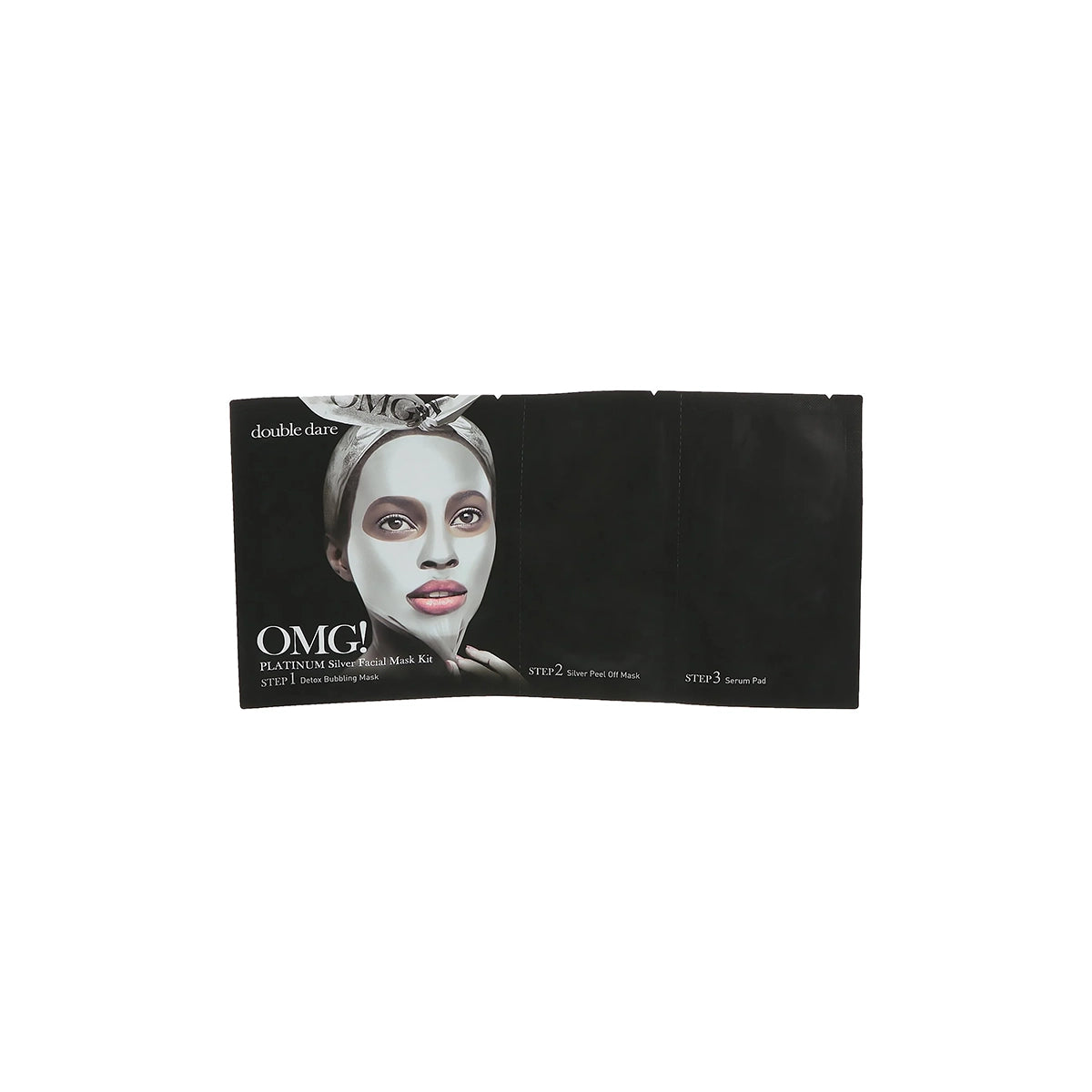 DOUBLE DARE OMG PLATINIUM SILVEER FACIAL MSK KIT