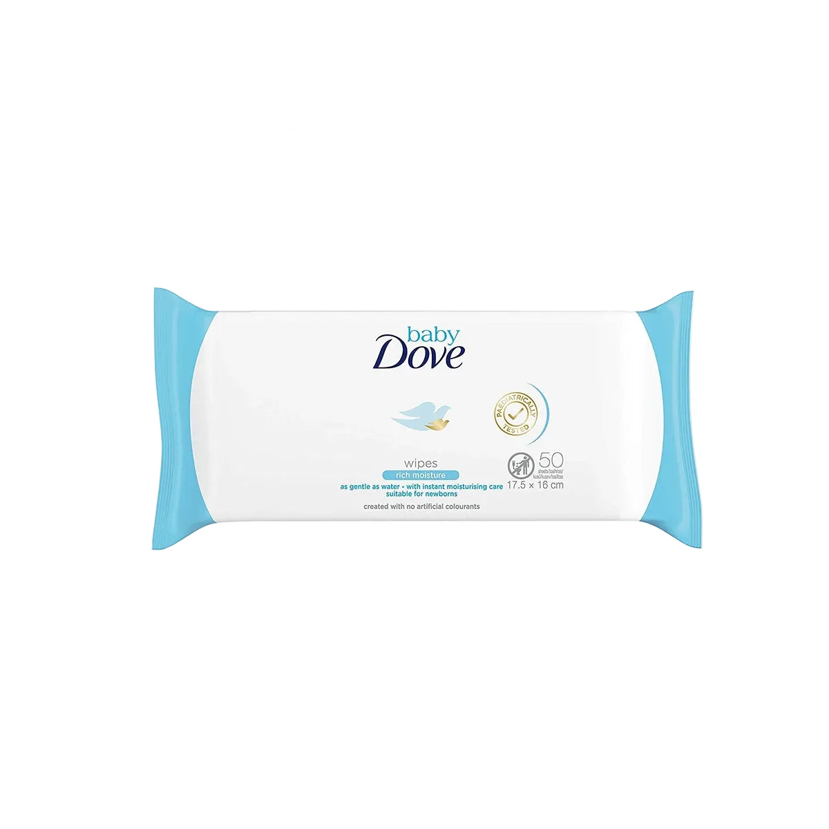 DOVE BABY WIPES 50CS