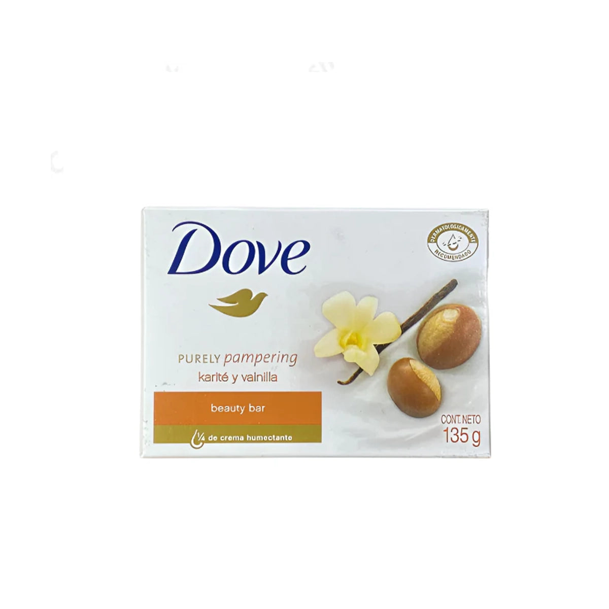 DOVE BEAUTY SOAP 135GM PURELY PAMPERING KARITE & VAN