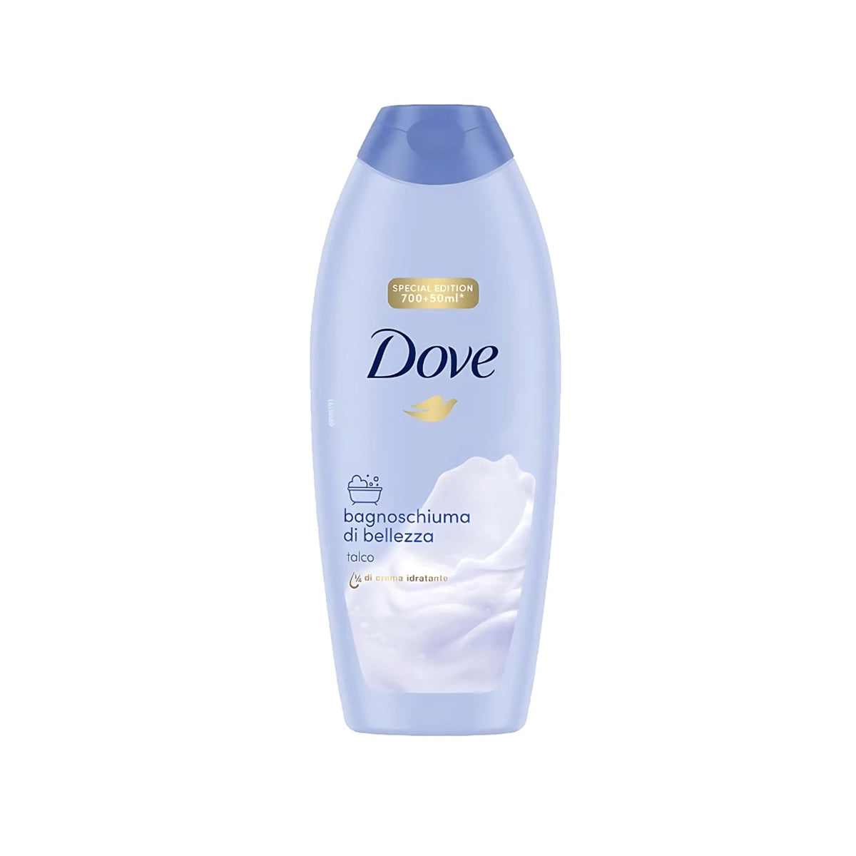DOVE BODY WASH 750ML TALCUM