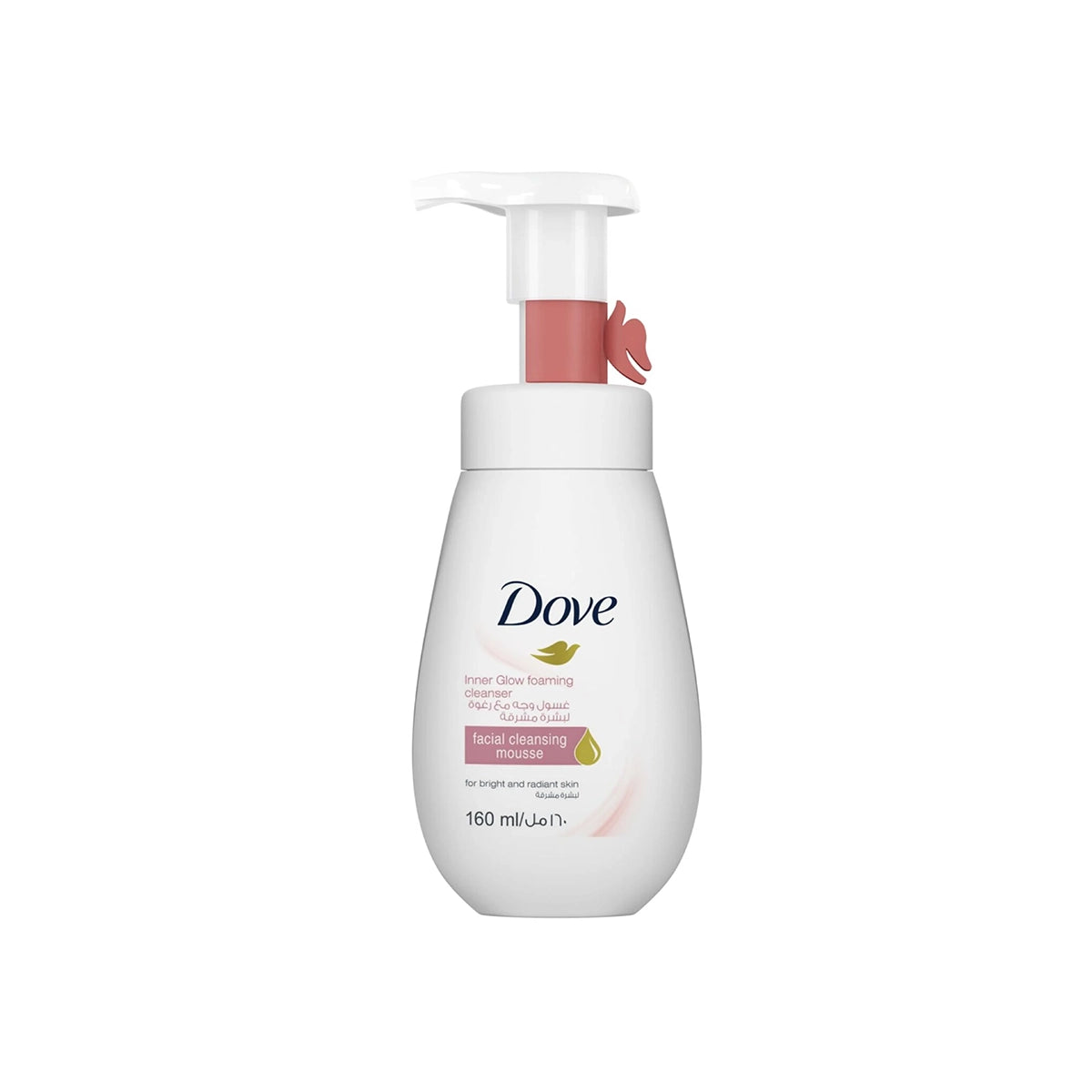 DOVE FACE WASH 160ML BRIGHT & RADIANT SKIN