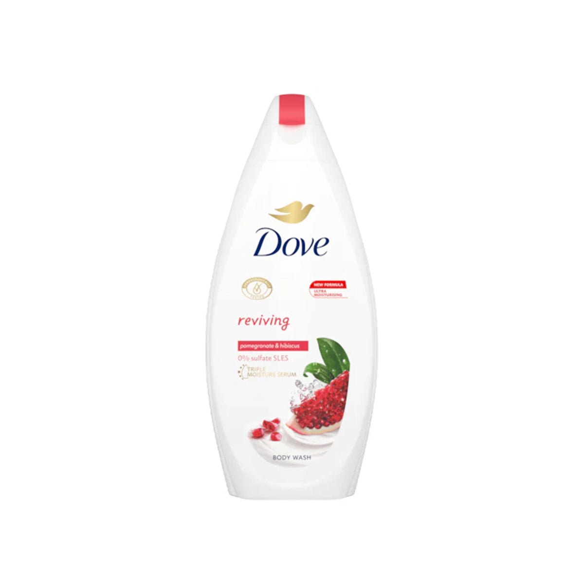 DOVE INDO BODY WASH 200ML GO FRESH POMEGRANATE
