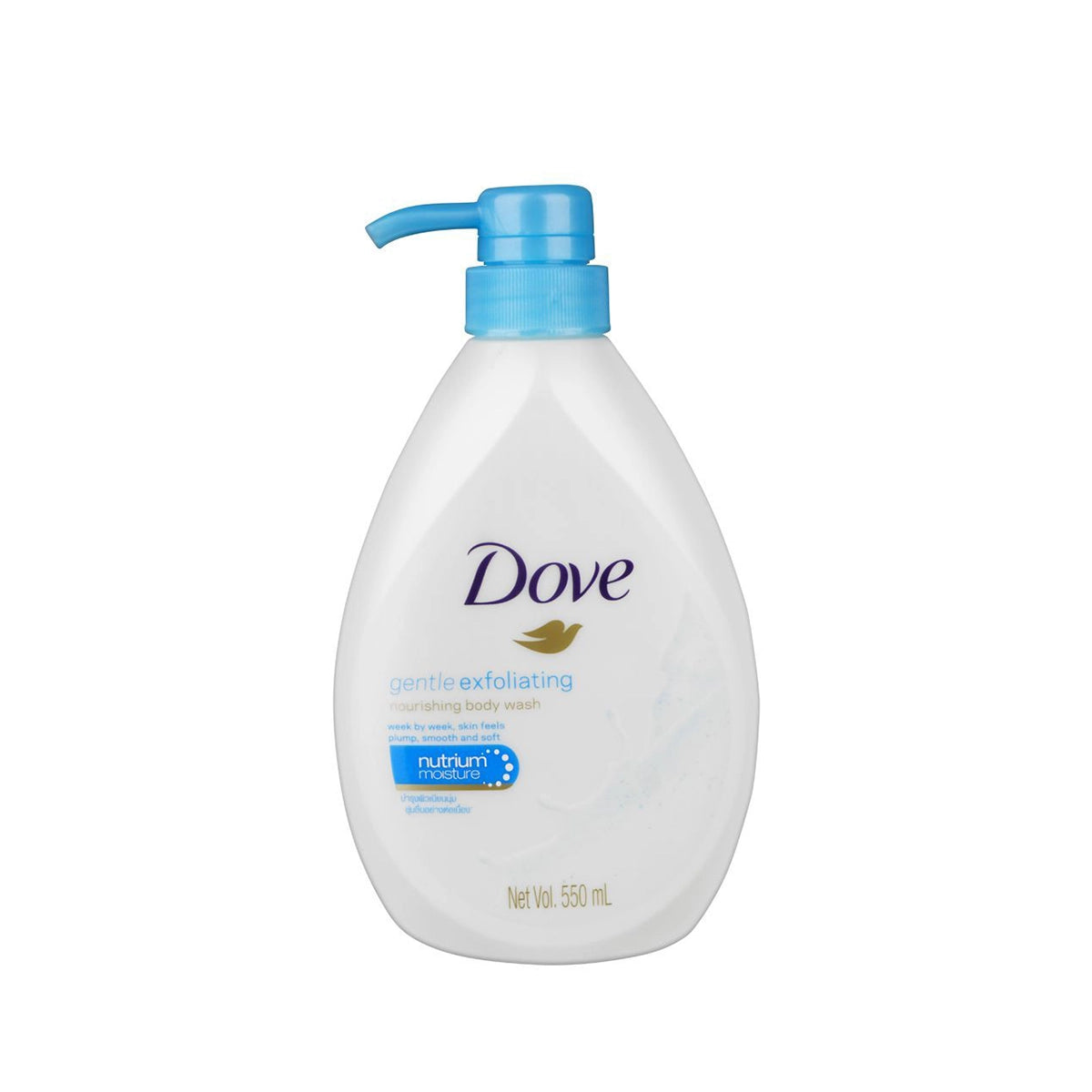 DOVE INDO BODY WASH 550ML GENTLE EXFOLIATING