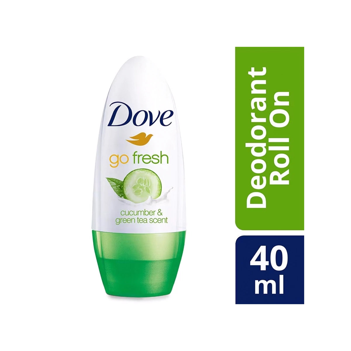 DOVE ROLL ON 40ML GO FRESH CUCUMBER & GREEN TEA