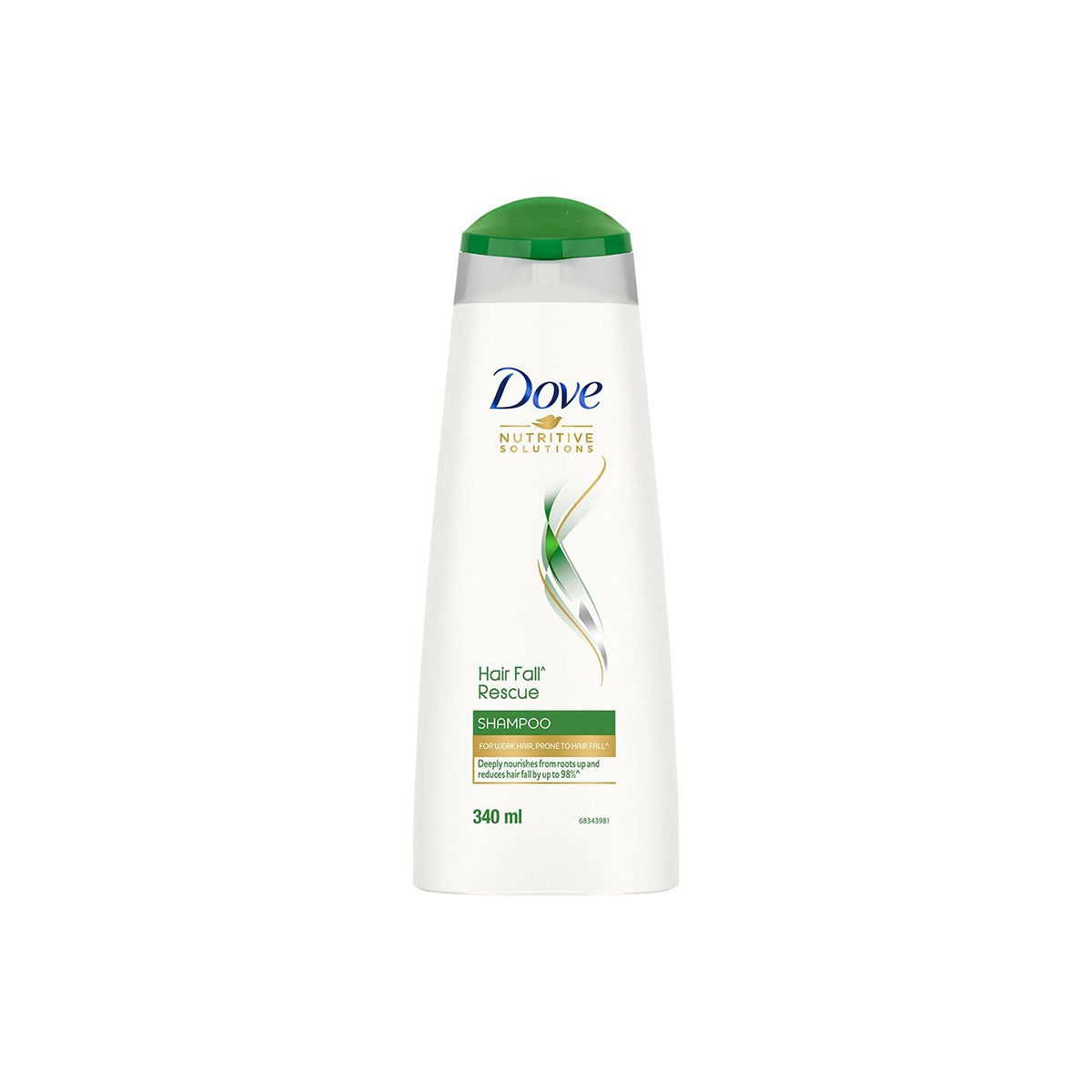 DOVE SHAMPOO 340ML HAIR FALL RESCUE