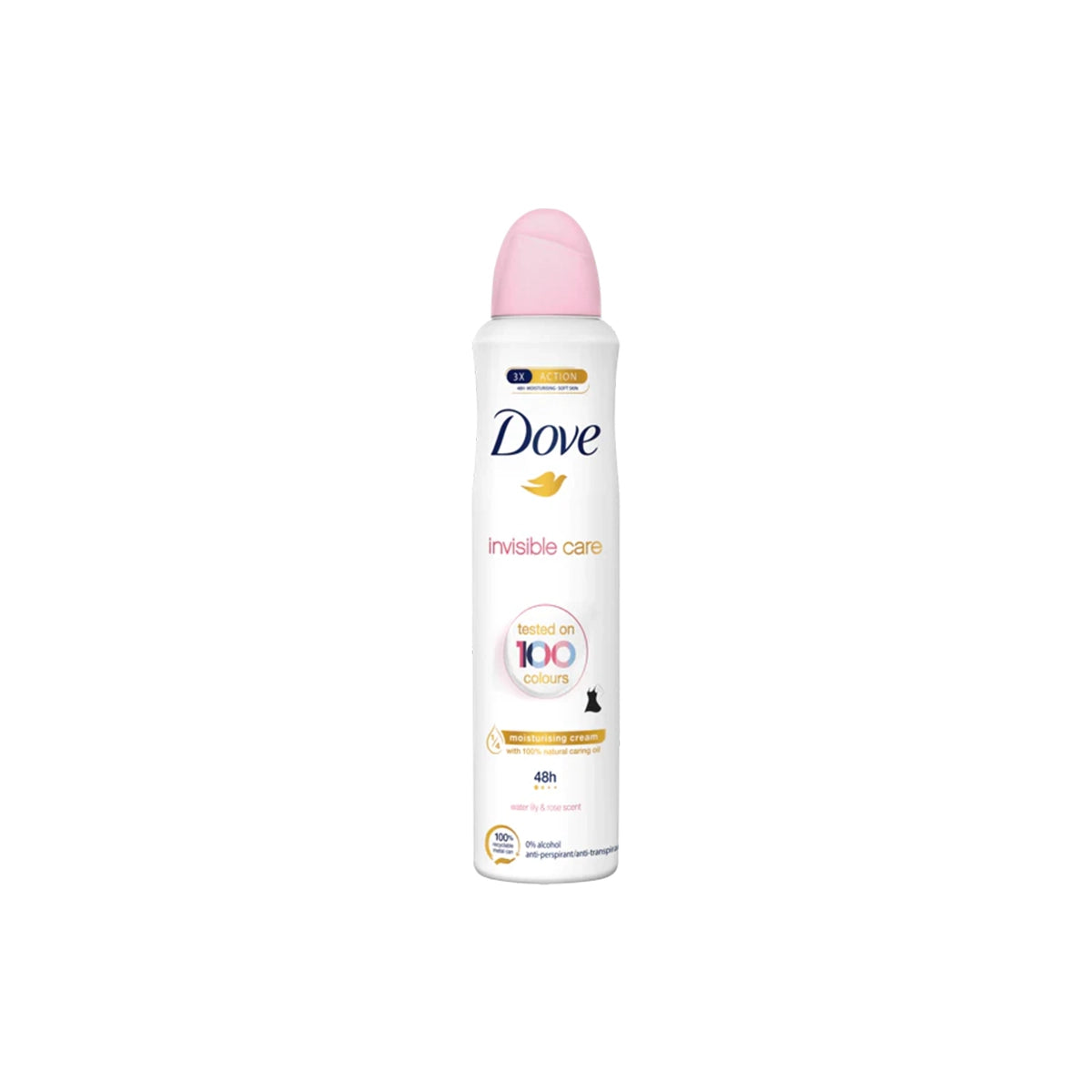 DOVE UK BODY SPRAY 250ML INVISIBLE CARE