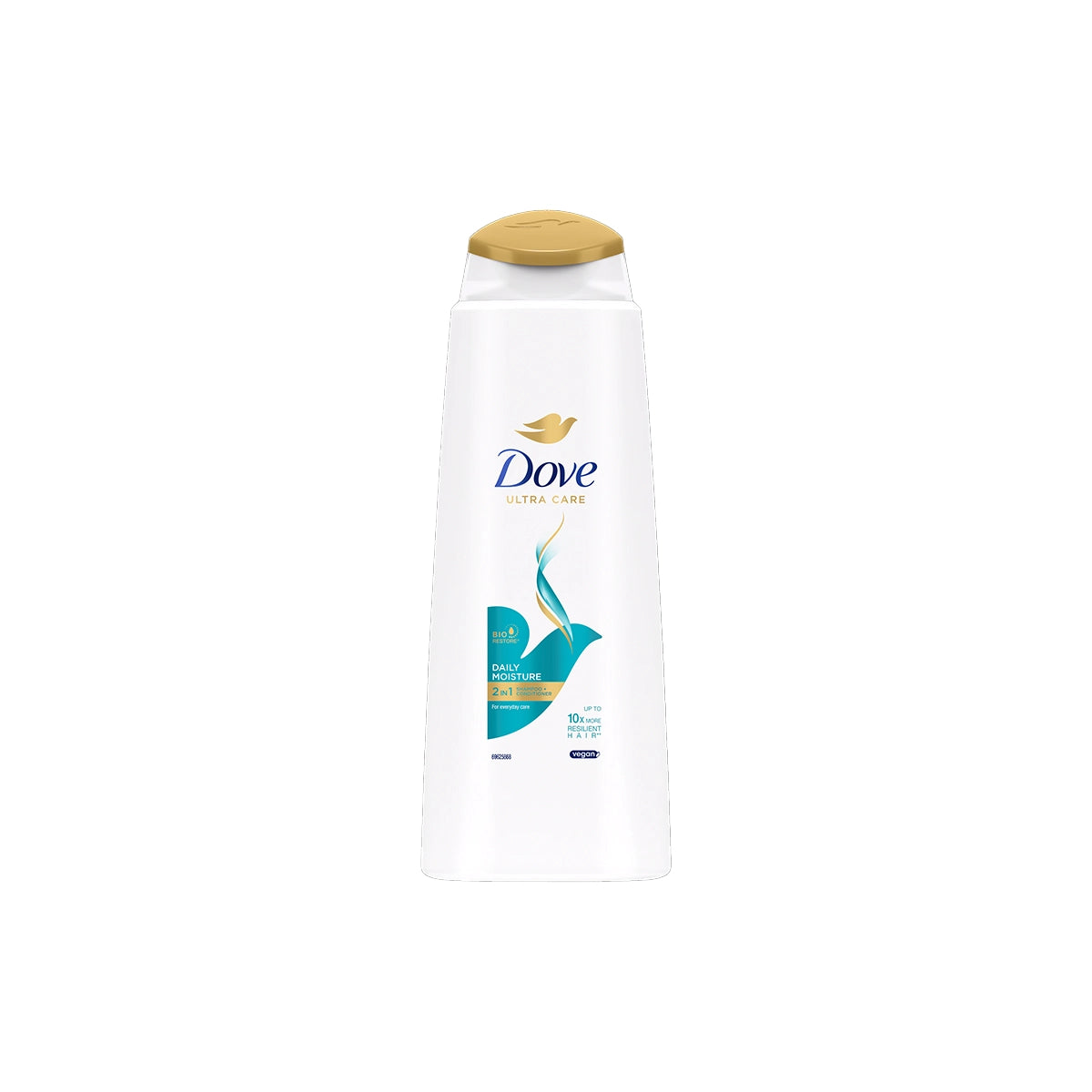 DOVE UK SHAMPOO 400ML DAILY MOISTURE 2IN1