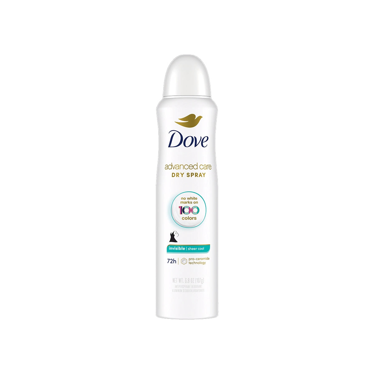 DOVE USA BODY SPRAY 107G INVISIBLE SHEER COOL