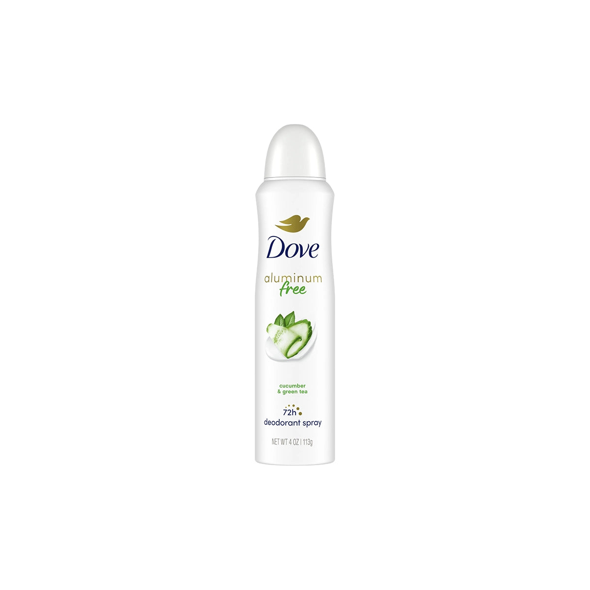 DOVE USA BODY SPRAY 113G CUCUMBER & GREEN TEA