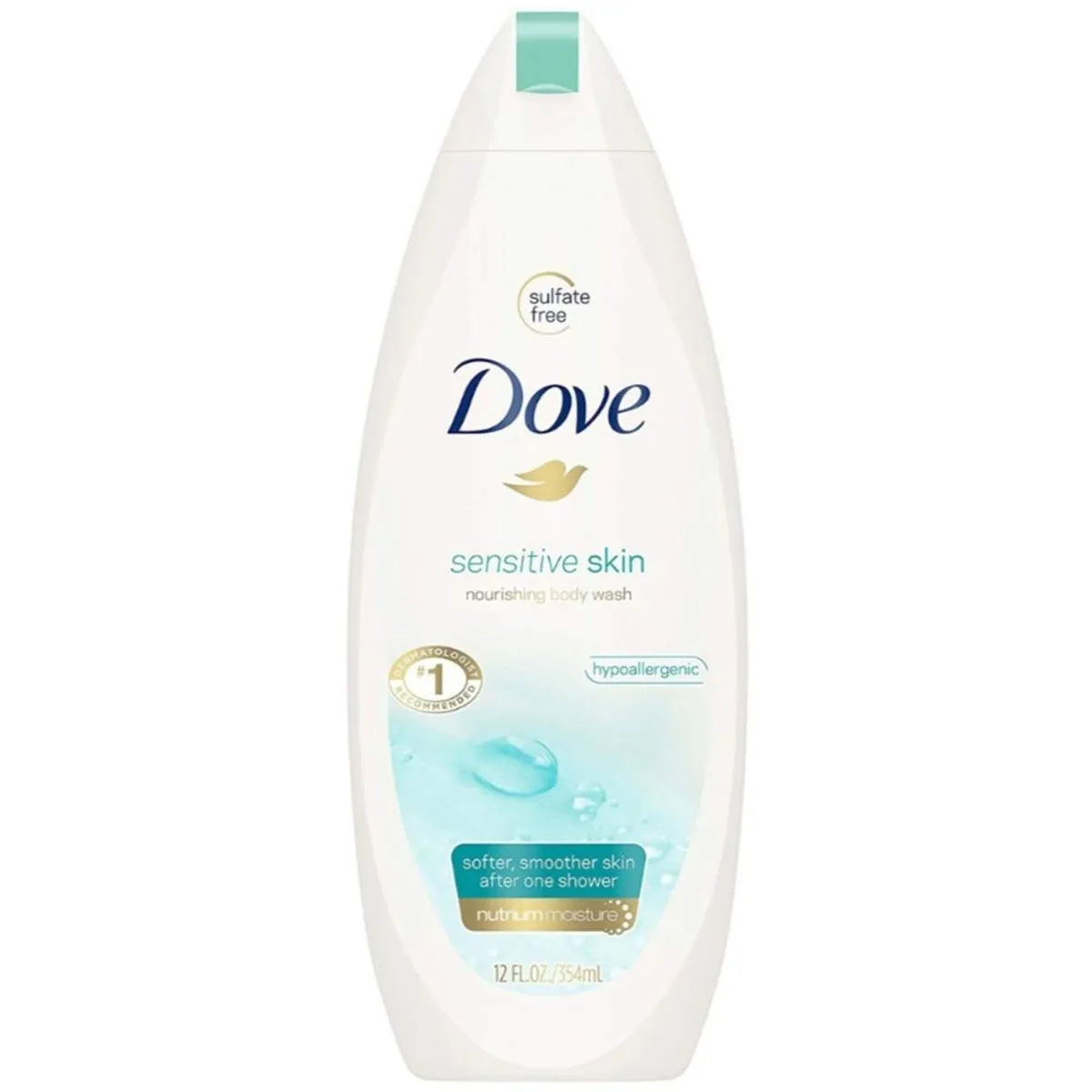 DOVE USA BODY WASH 354ML SENSITIVE