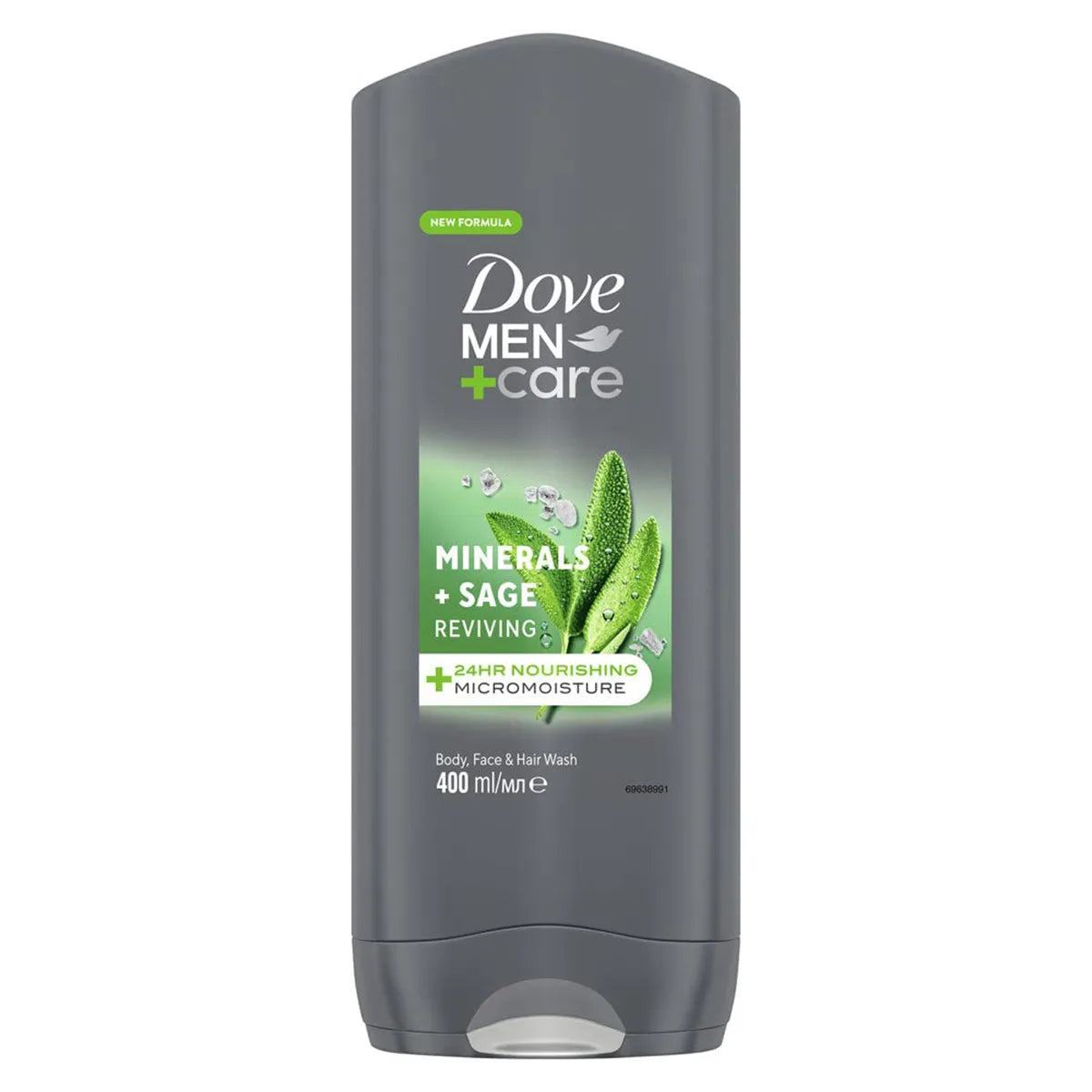 DOVE USA BODY WASH 400ML MEN ELEMENTS MINERALS SAGE