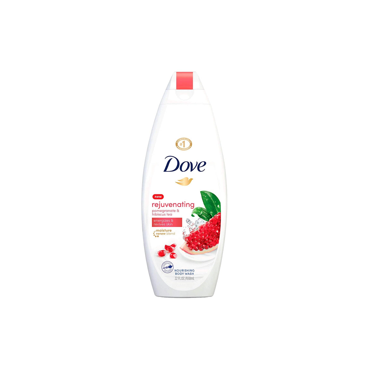 DOVE USA BODY WASH 650ML POMEGRANATE