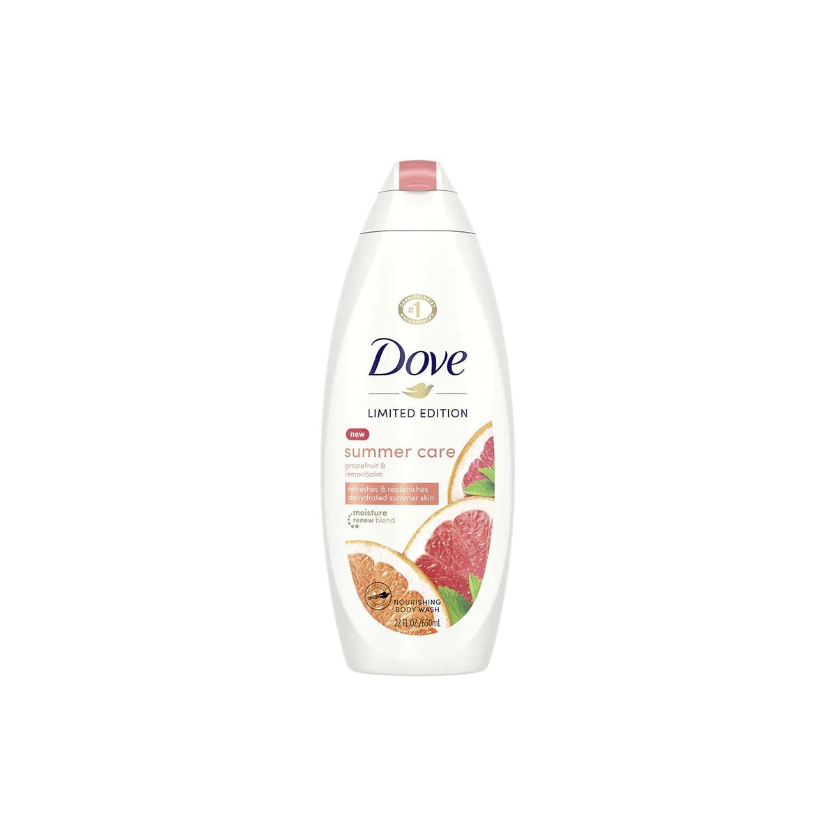 DOVE USA BODY WASH 650ML SUMMER CARE