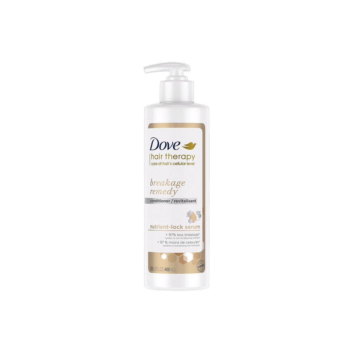 DOVE USA CONDITIONER 400ML BREAKAGE REMEDY