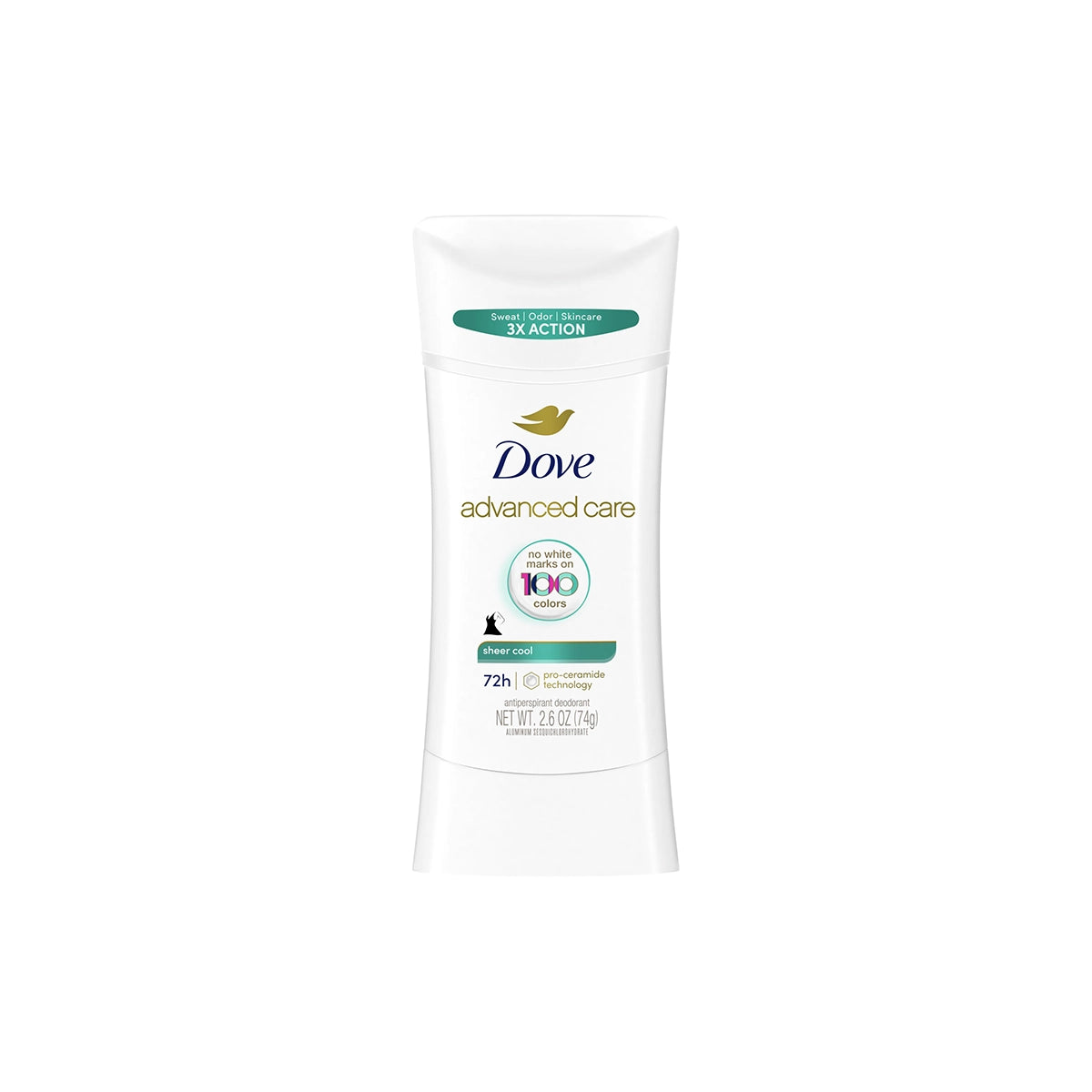 DOVE USA DEO STICK 74GM SHEER COOL
