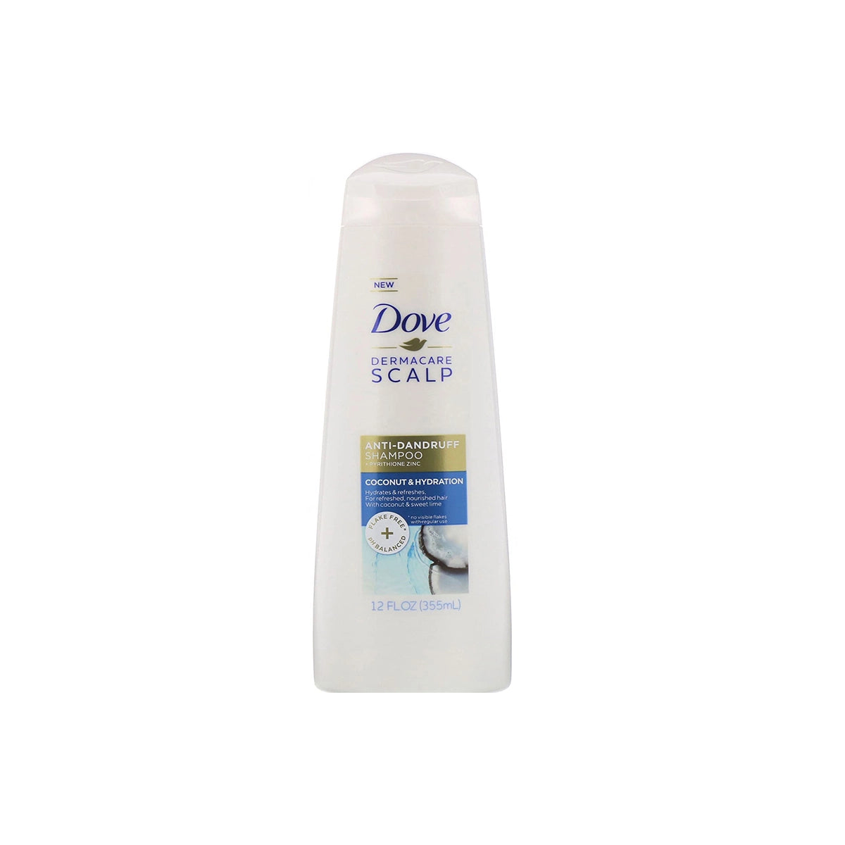 DOVE USA SHAMPOO 355ML ANTI DANDRUFF COCONUT & HYDRATION