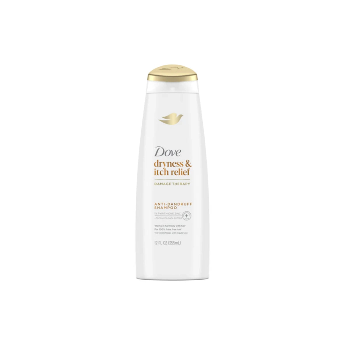 DOVE USA SHAMPOO 355ML ANTIDANDRUFF DRYNESS & ITCH RELIEF