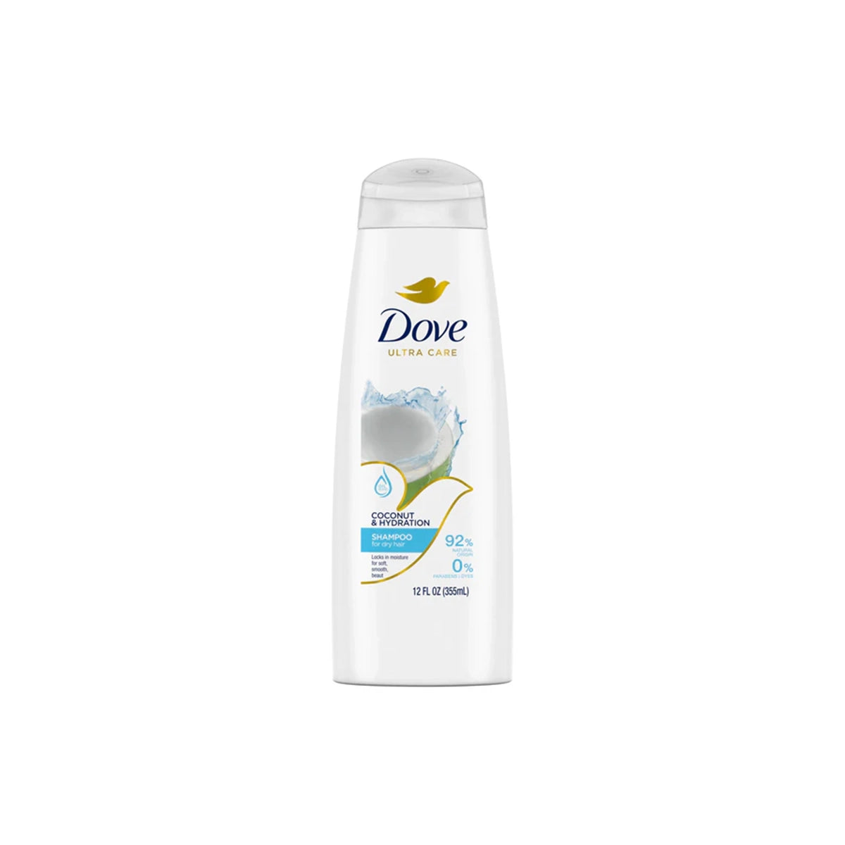 DOVE USA SHAMPOO 355ML COCONUT & HYDRATION