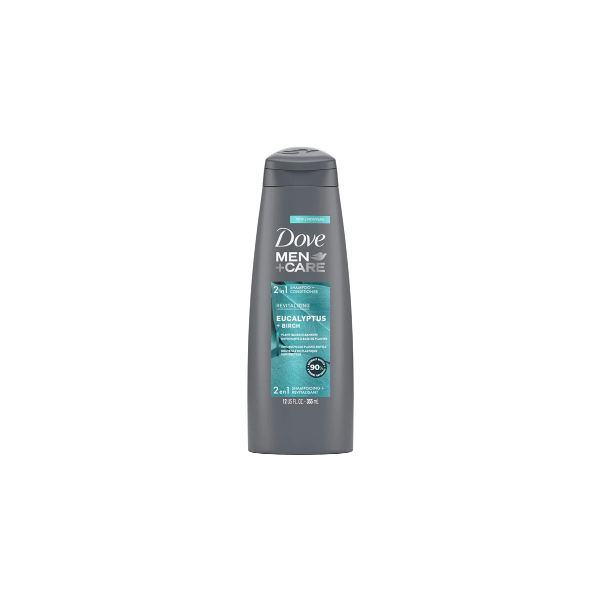 DOVE USA SHAMPOO 355ML MEN EUCALYPTUS 2 IN 1
