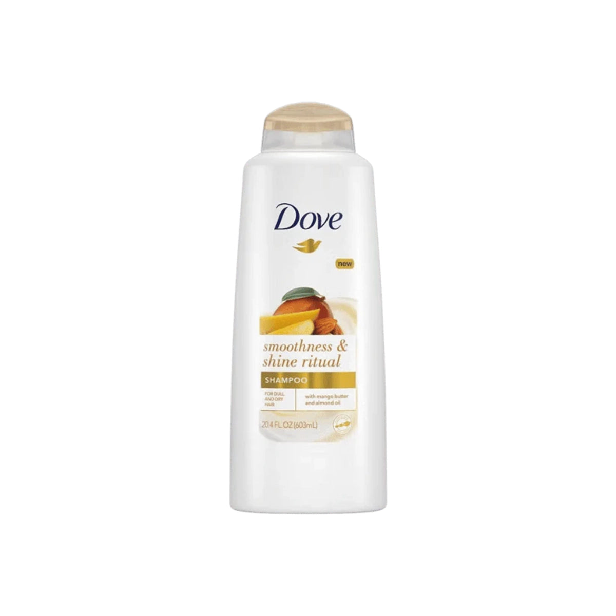 DOVE USA SHAMPOO 603ML SMOOTHNESS & SHINE NATURAL
