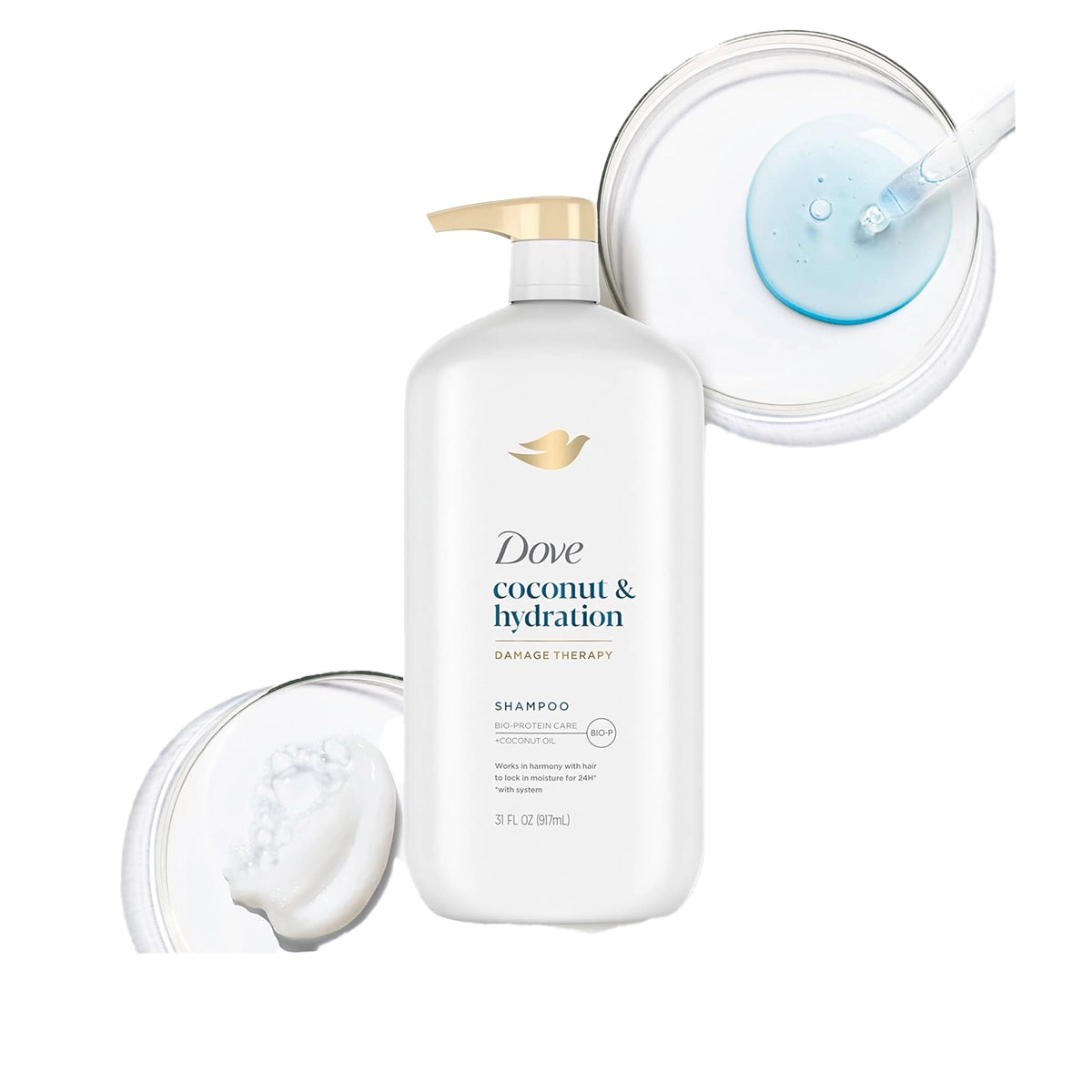 DOVE USA SHAMPOO 917ML COCONUT & HYDRATION