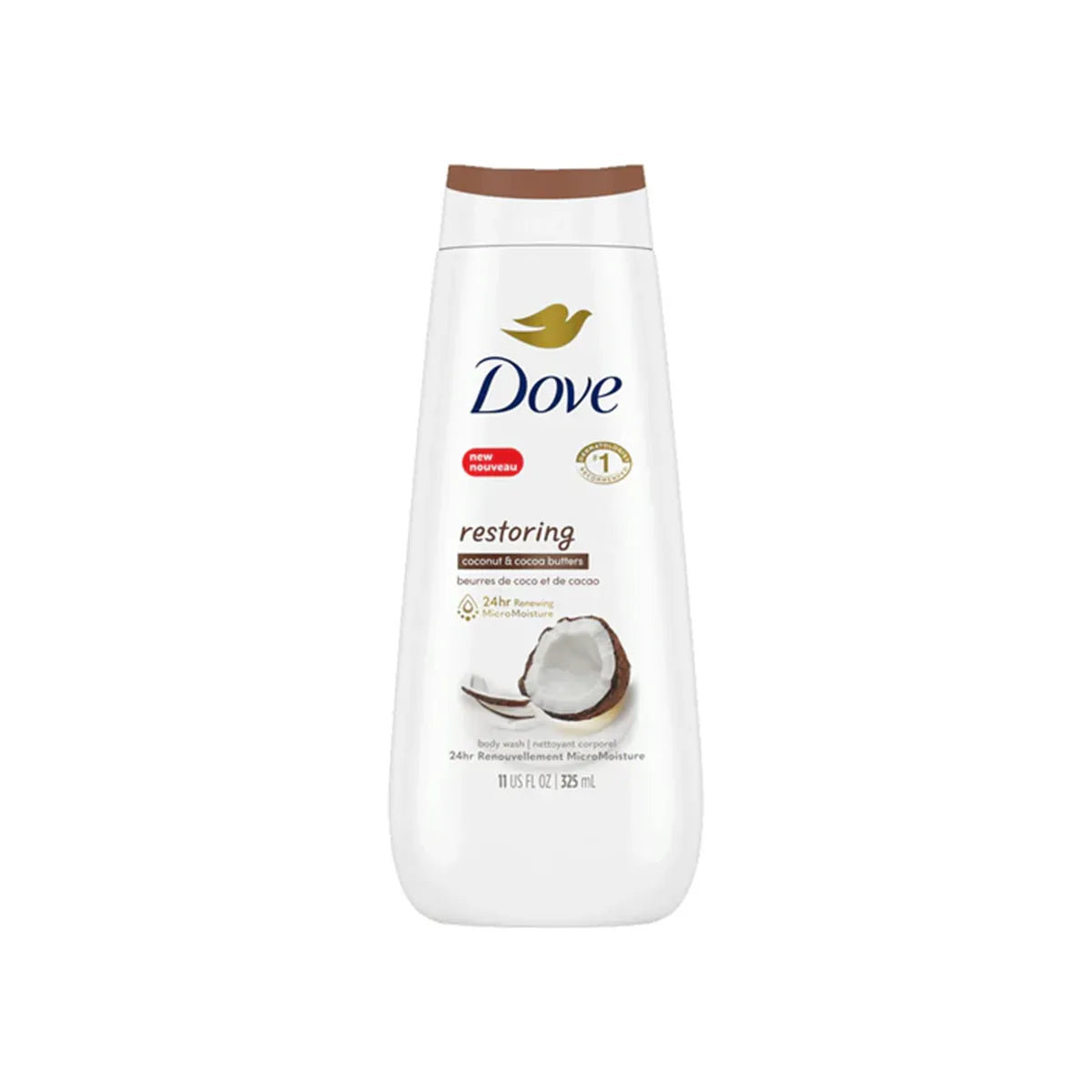 DOVE BODY WASH 325ML RESTORING