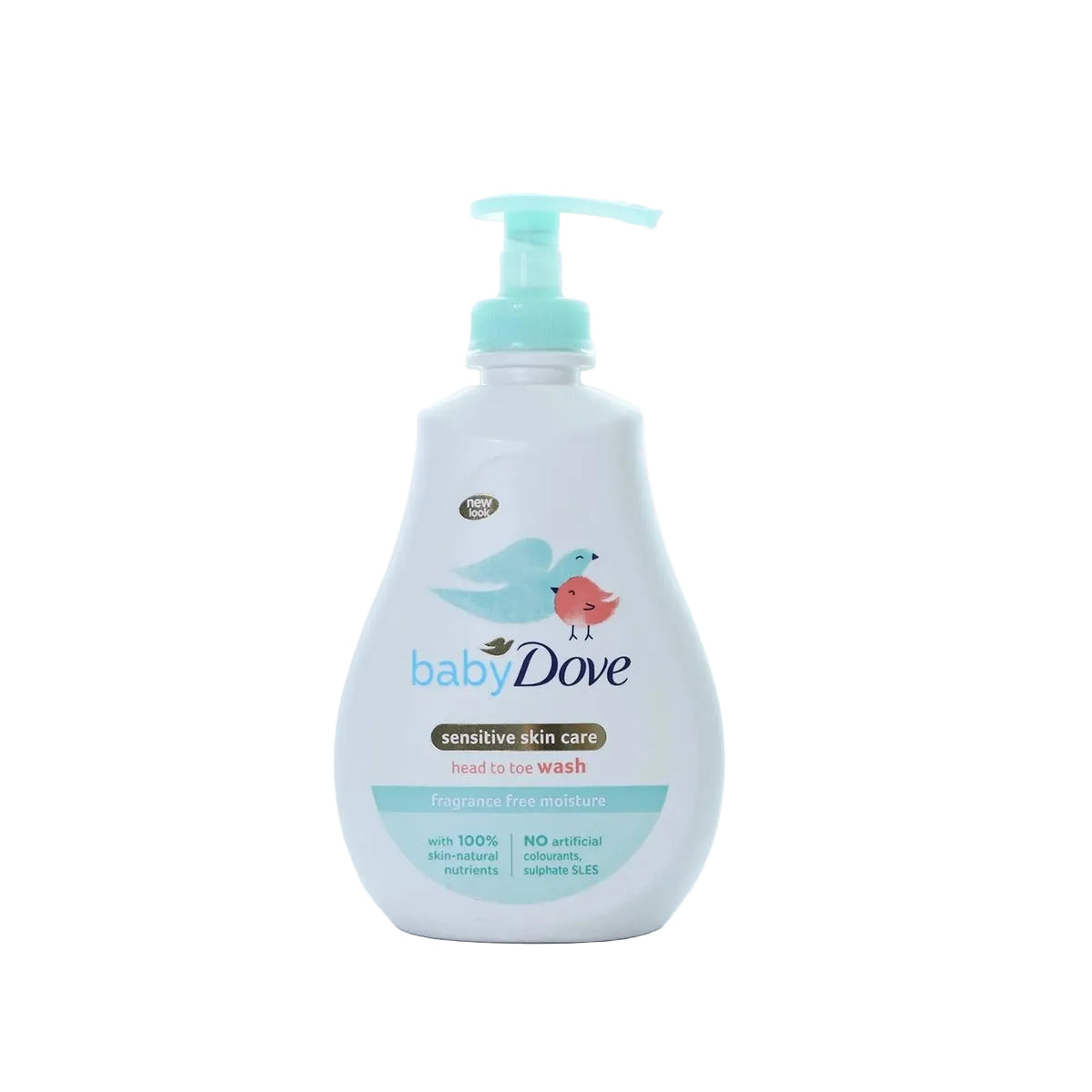 DOVE UK BABY HEAD TO TOE WASH 400ML SENSITIVE