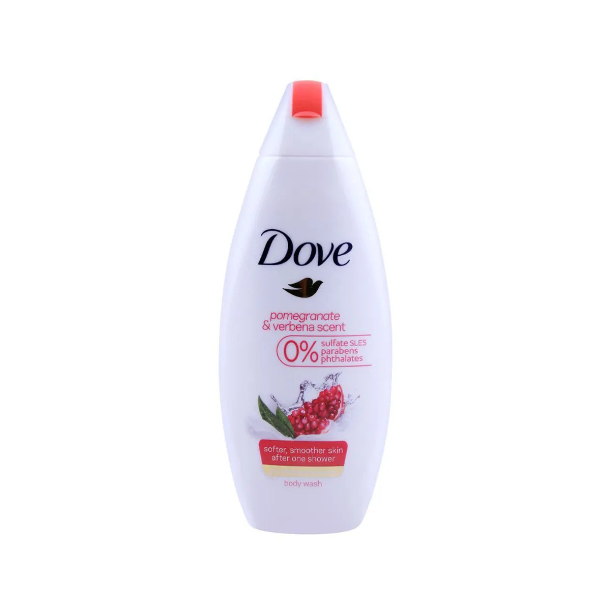 DOVE UK BODY WASH 250ML POMEGRANTE & VERBENA