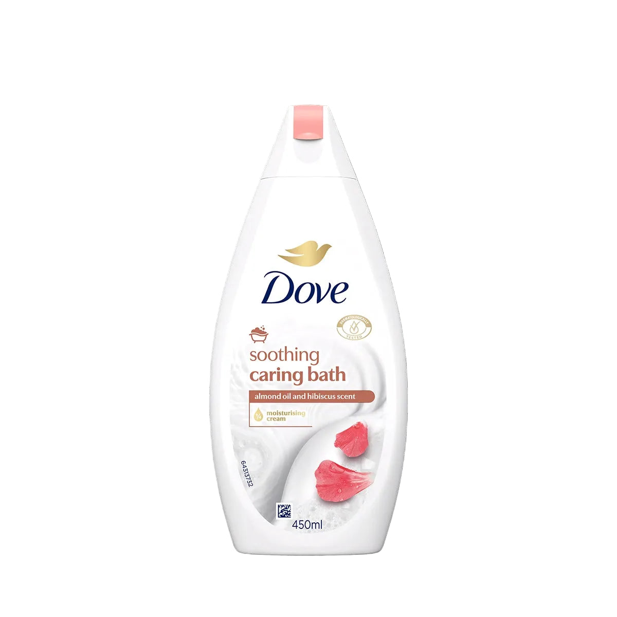 DOVE UK BODY WASH 450ML ALMOND CREAM & HIBICUS